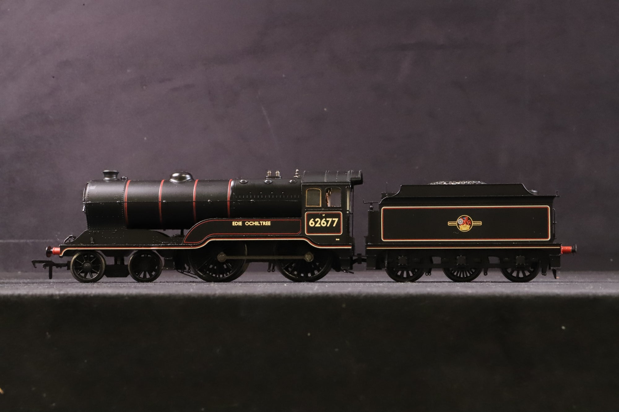 Bachmann OO 31-136DC Class D11 '62677' 'Edie Ochiltree' BR Black L/C DCC Removed