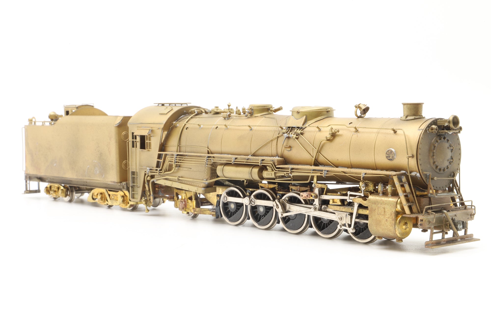 Scale Models HO Brass 0-10-2 D.M&I.R Steam Locomotive Unpainted