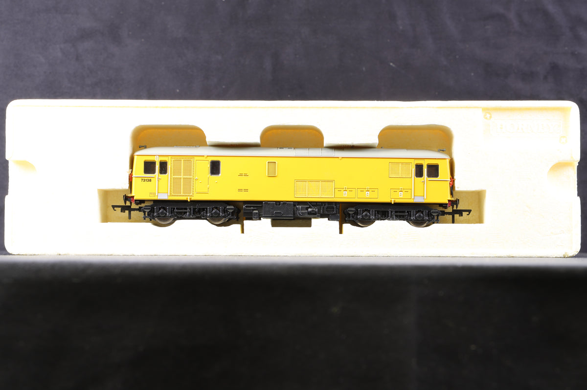 Hornby OO R3136 Class 73 &#39;73138&#39; Network Rail Livery, DCC Fitted