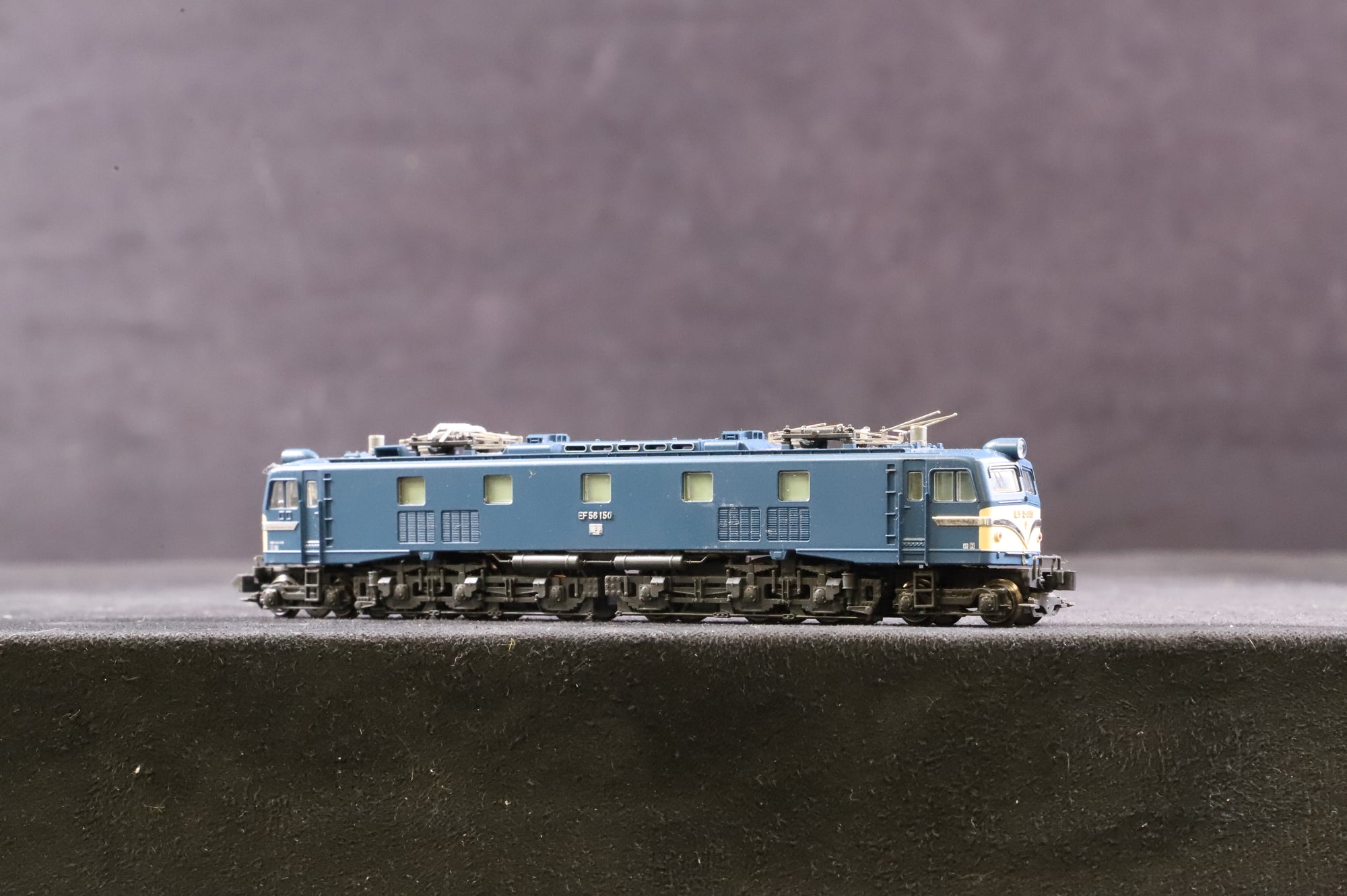 Kato N Gauge 3049-2 EF58 No.150 in JR Miyaharasa Blue