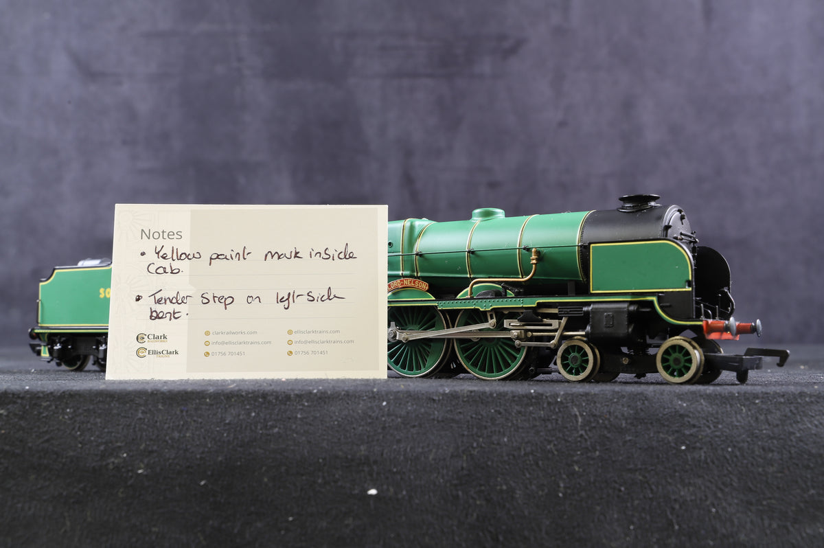 Bachmann OO 31-400 Lord Nelson Class 4-6-0 &#39;850&#39; &#39;Lord Nelson&#39; SR Malachite Green Ltd Ed 2521/ 1000