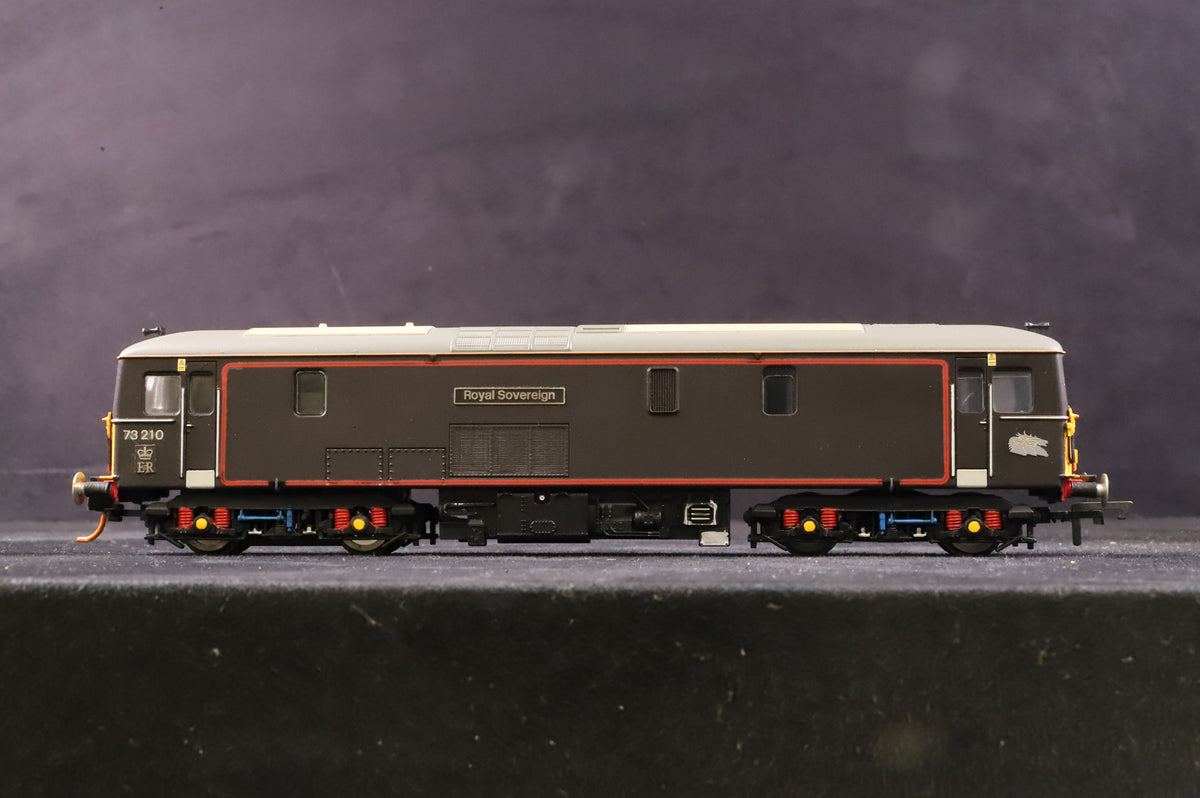 Hornby OO Class 73 &#39;73210&#39; Royal Train Maroon Resprayed