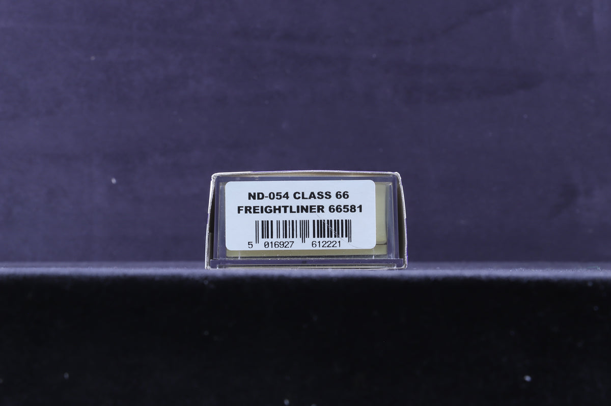 Dapol N ND-054 Class 66 Diesel &#39;66581&#39; Freightliner Livery