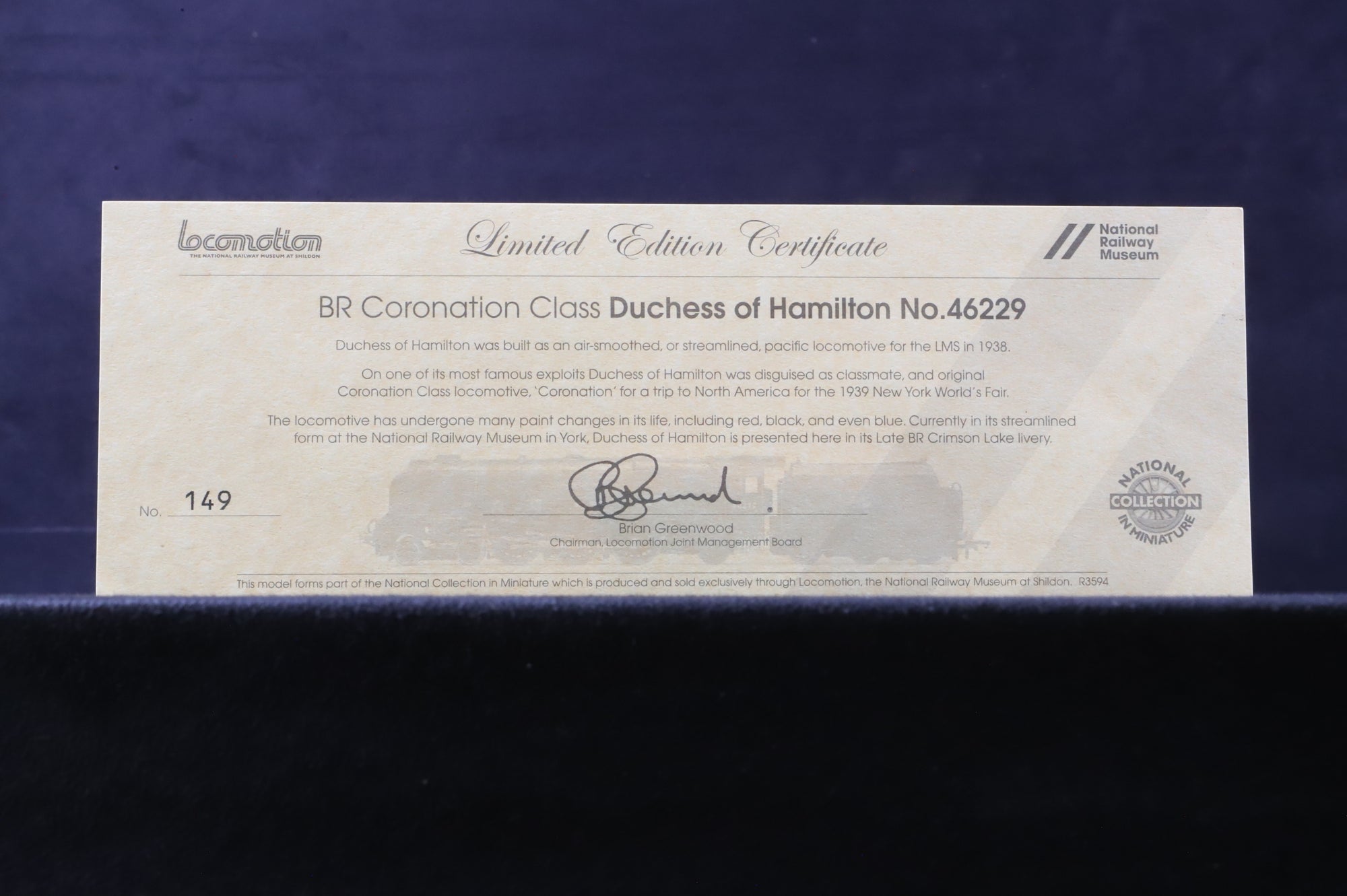 Hornby OO R3594 Princess Coronation '46240' 'City Of Coventry' BR Lined Maroon L/C Renamed DCC Fitted