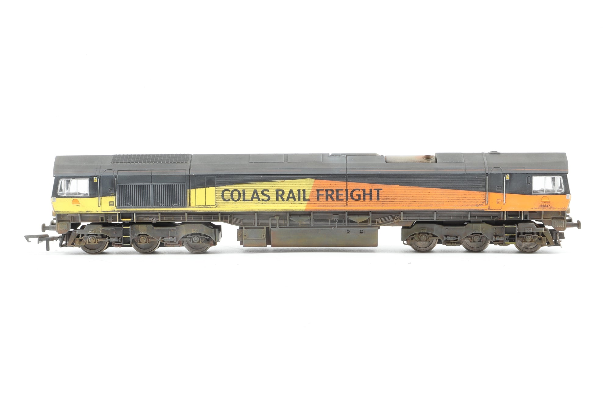 Hornby OO R3787 Colas Co-Co Class 66 '66847', Weathered