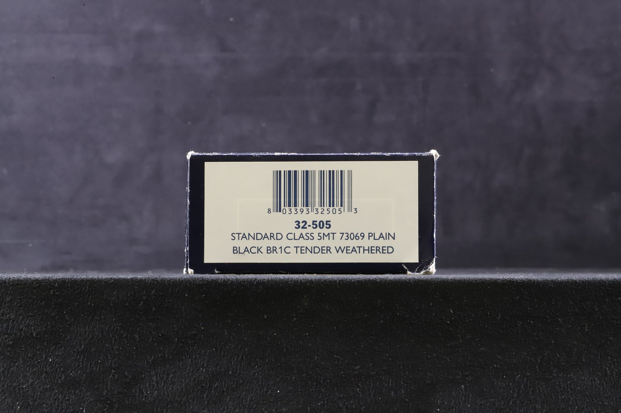 Bachmann OO 32-505 Standard Class 5MT '73069' Plain Black BR1C Tender, Weathered