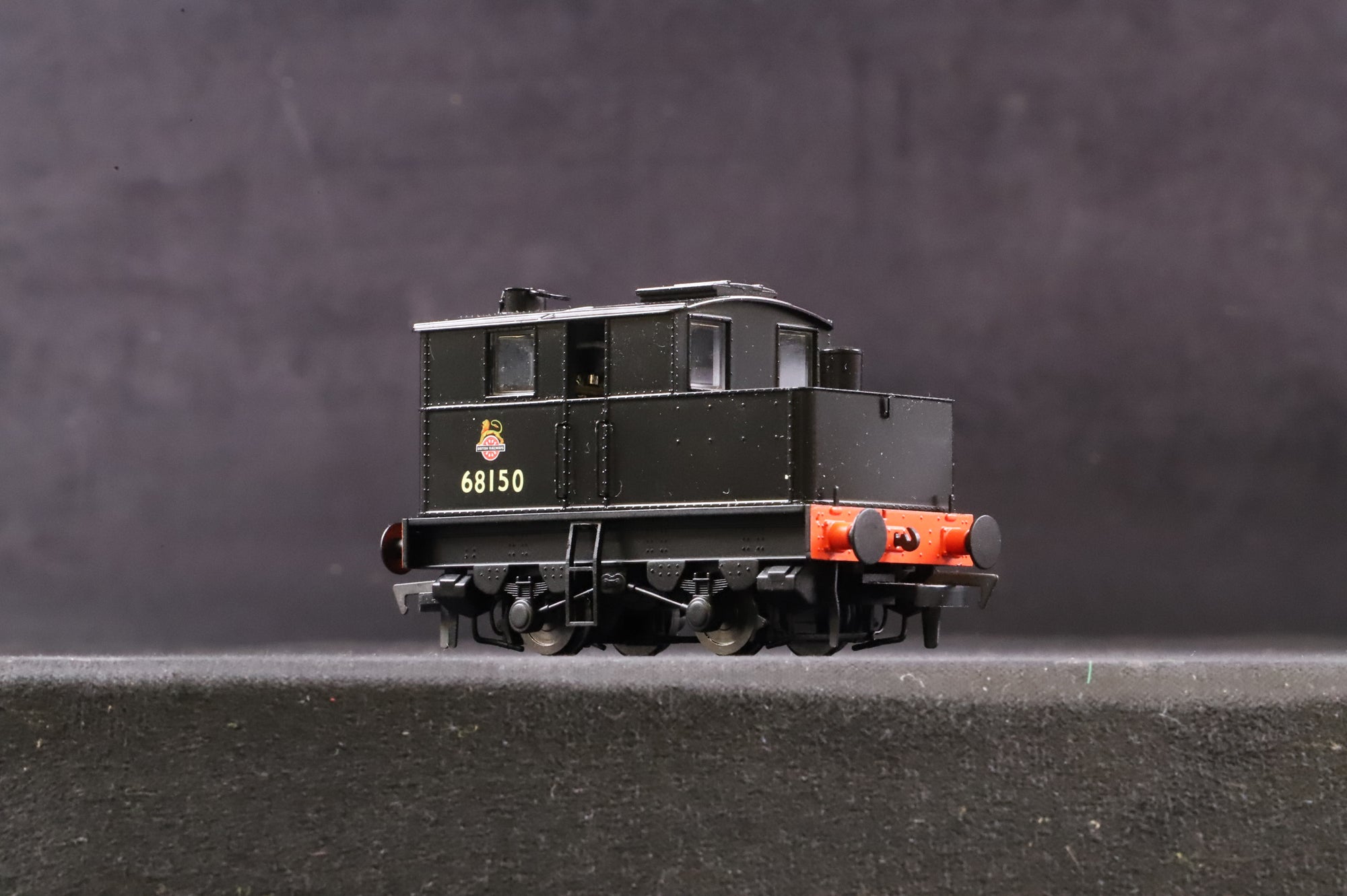 Model Rail OO MR-007 Y1 Sentinel Steam Shunter No.68150 in BR Black w/ Early Crests