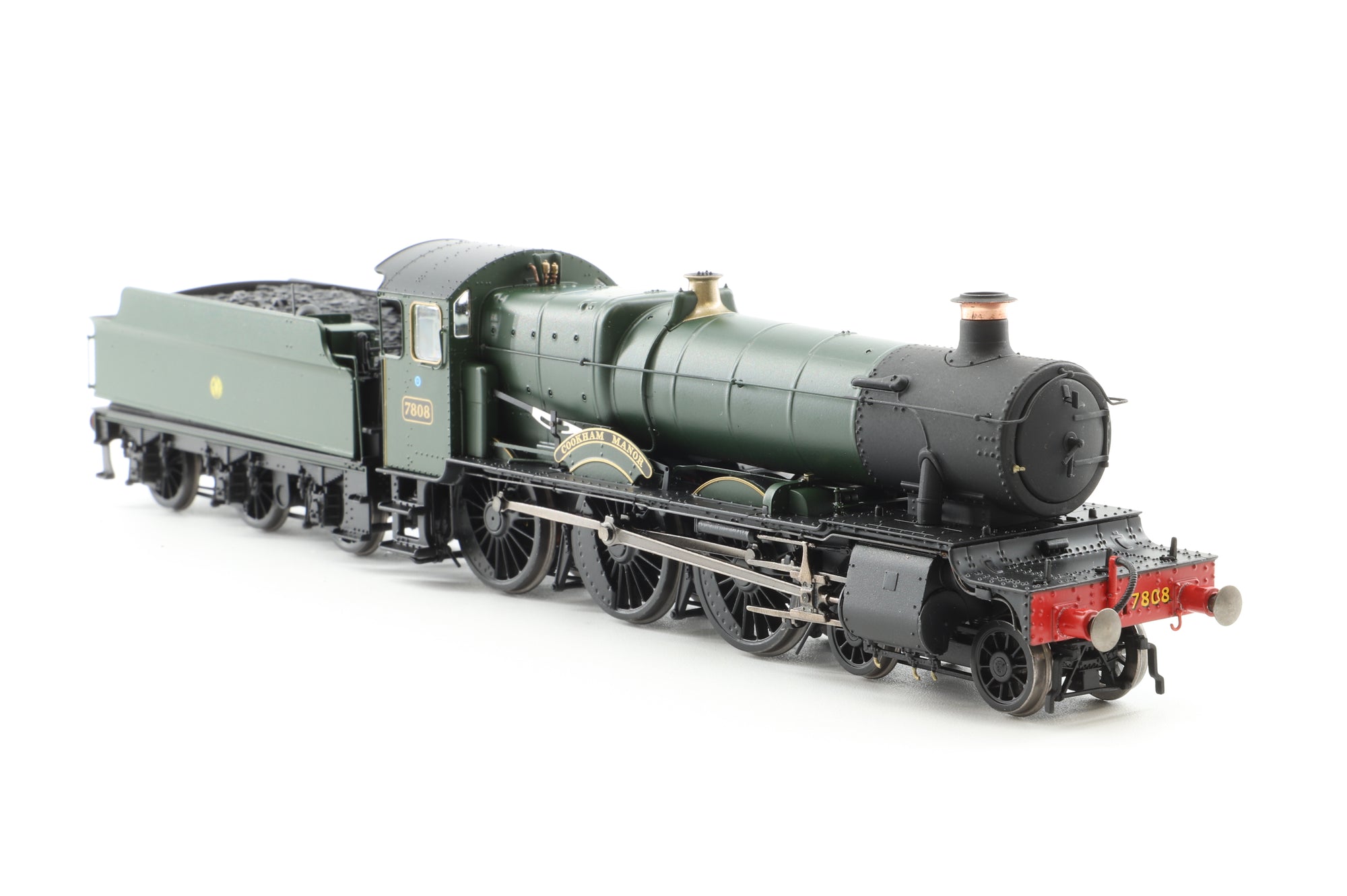 Accurascale OO ACC2500 GWR Manor Class '7808' 'Cookham Manor' GWR Plain Green DCC Fitted
