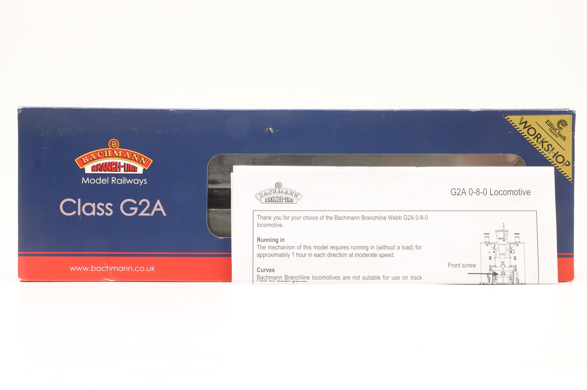 WORKSHOP Bachmann OO 31-476 Class G2 '9449' LMS Black without Tender Back Cab