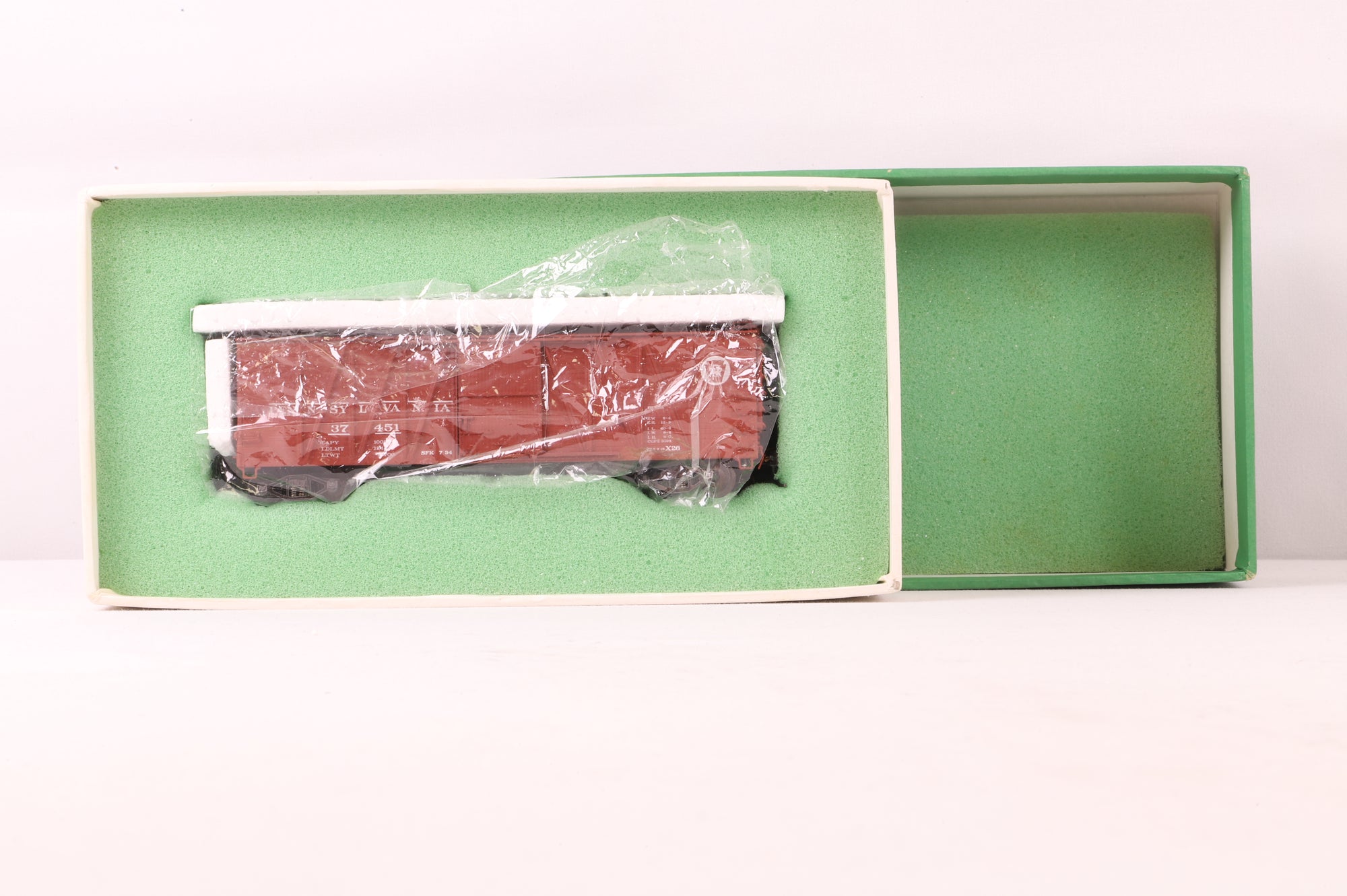 Overland Models HO Brass OMI-3098 Box Car USRA Single-sheath w/ Wood Door w/ Load C/P Tolf '37451'