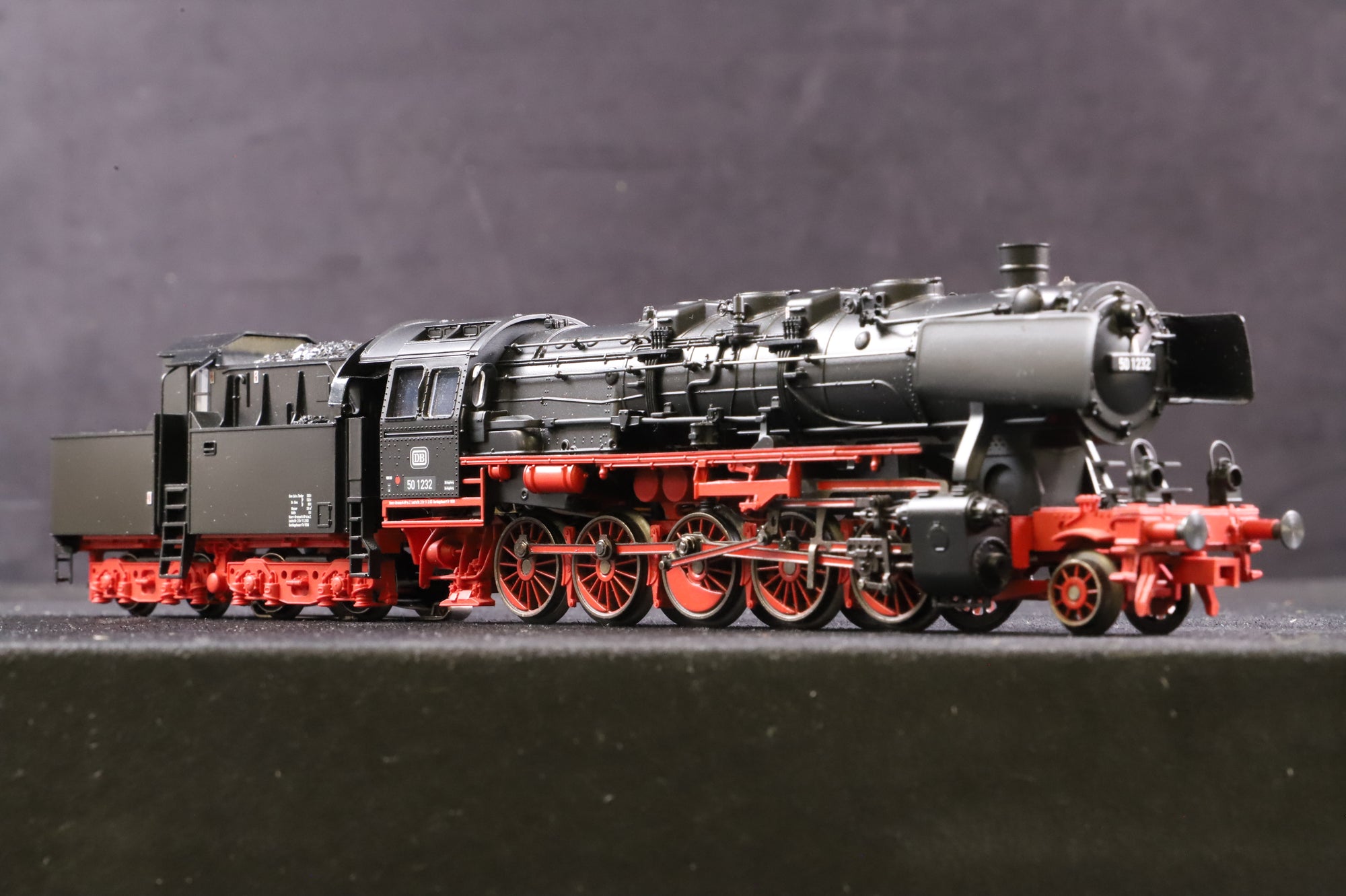 Marklin HO 37843 Dampflokomotive BR 50 DB, Ep.III, MFX Sound, Untested