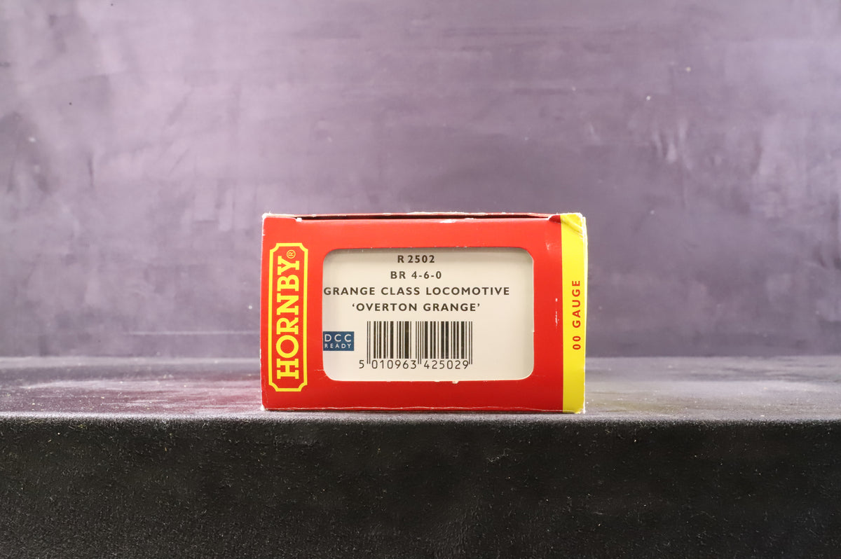 Hornby OO R2502 Grange Class &#39;Overton Grange&#39; BR Green Late Crest
