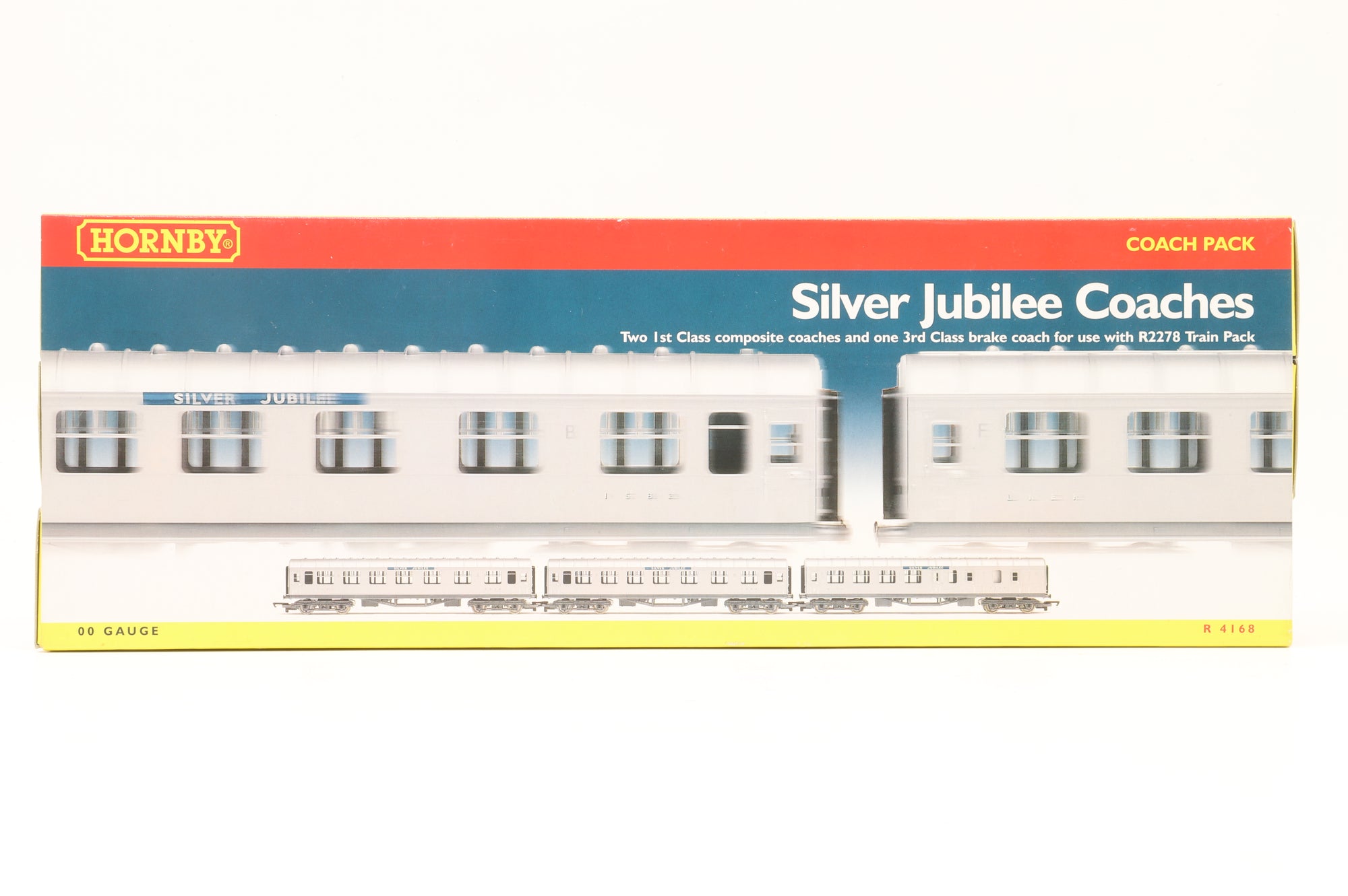 Hornby OO R4168 Silver Jubilee Coach Pack