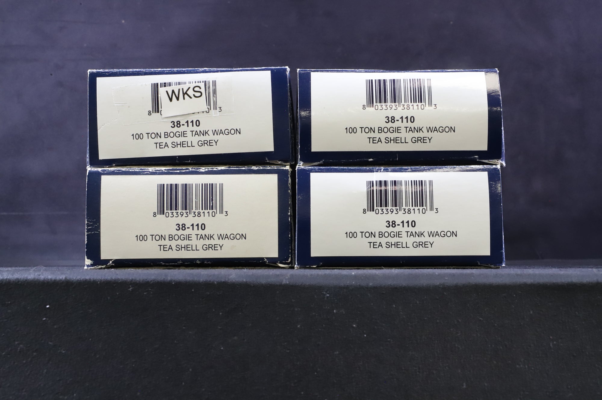 WORKSHOP Bachmann OO 4 x 38-110 100T Bogie Tank Wagon Tea Shell Grey Wagons