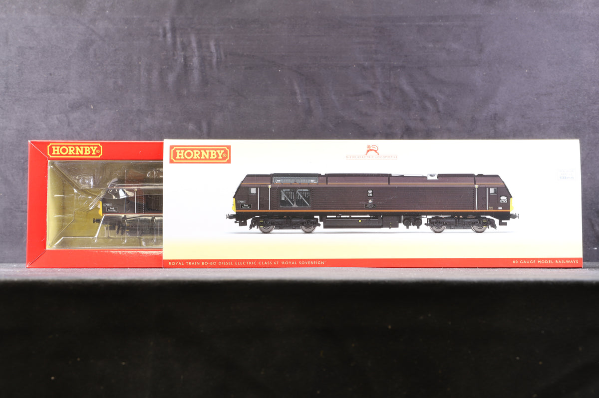 Hornby OO R3272 Royal Train Bo-Bo Diesel Electric Class 67 &#39;Royal Soverign&#39; &#39;67006&#39;