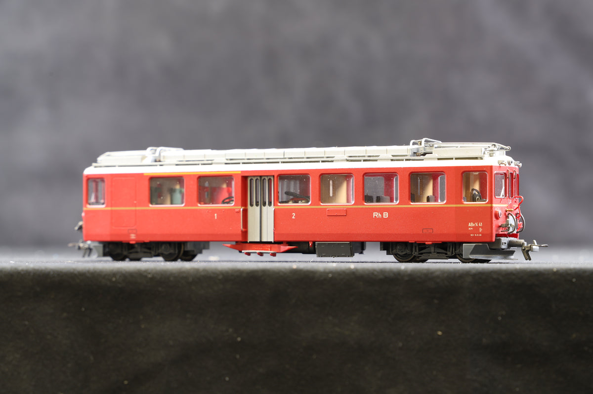 Bemo HOm 1266 101 Class ABe 4/4 Railcar Swiss Rhaetian Railway RhB