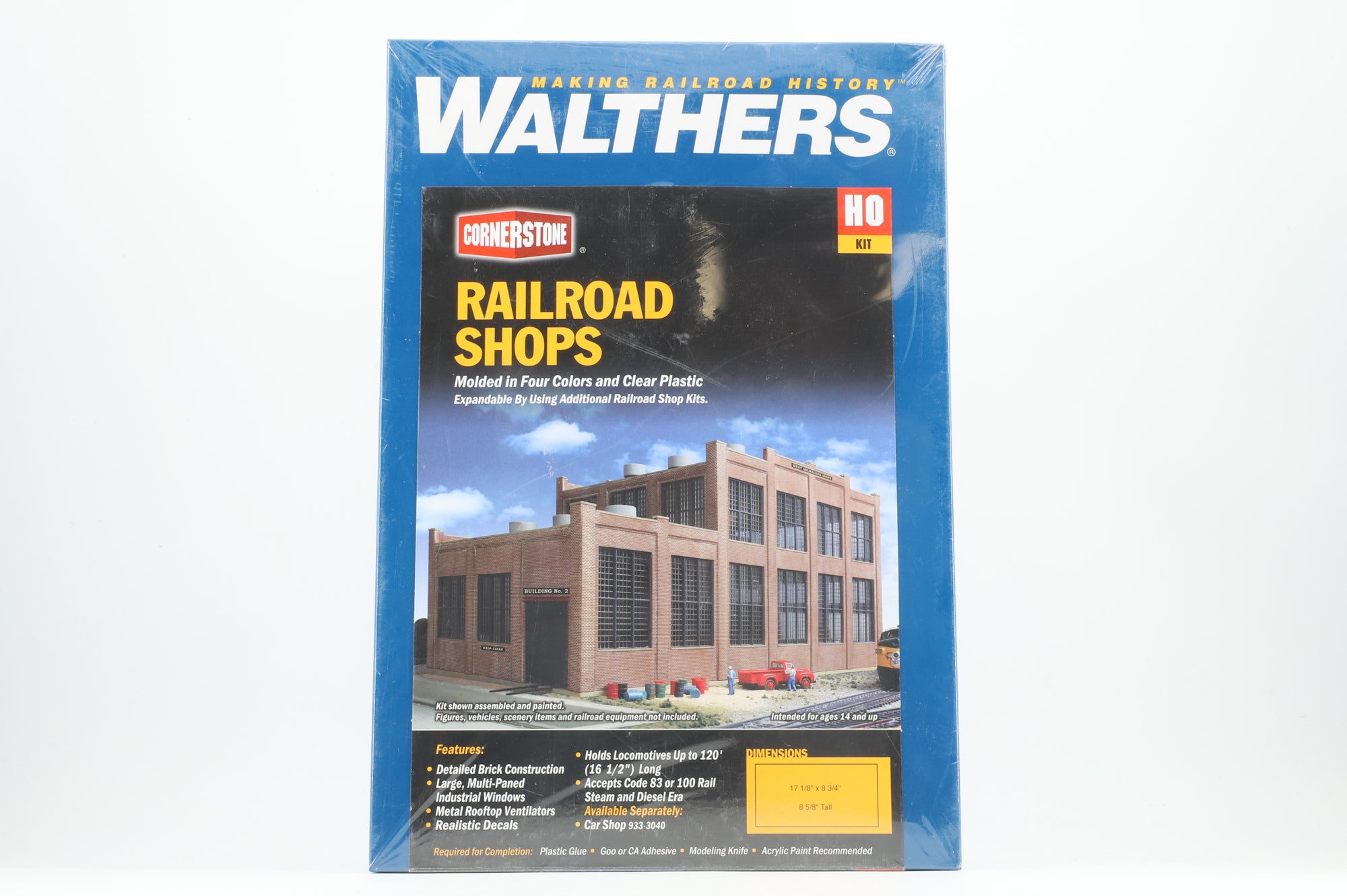 Walthers HO 933-2970 Railroad Shops Kit