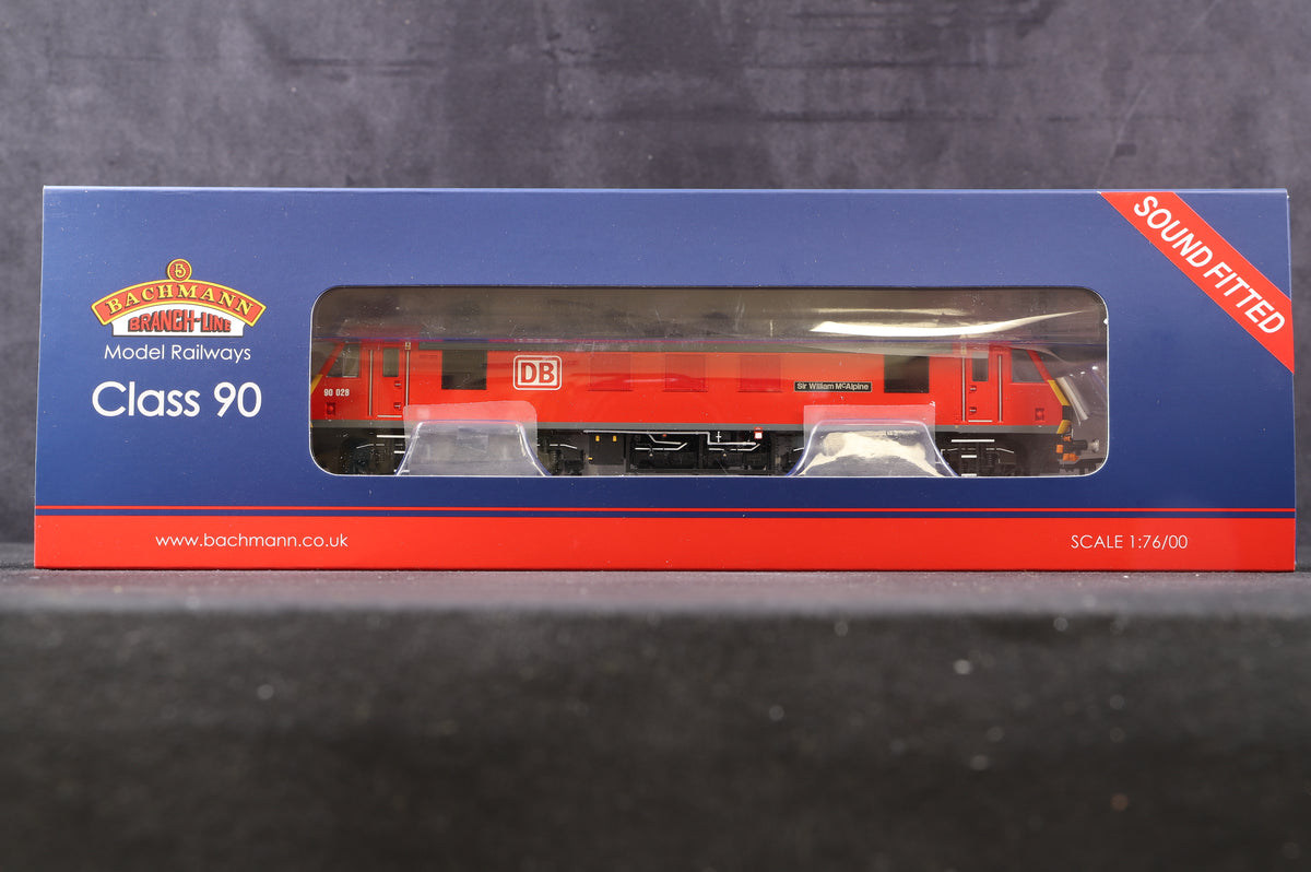 Bachmann OO 32-616KSF Class 90 &#39;90028&#39; &#39;Sir William Mcalpine&#39; DB Cargo Excl. Bachmann Collectors Club, DCC Sound Ltd 152/ 200