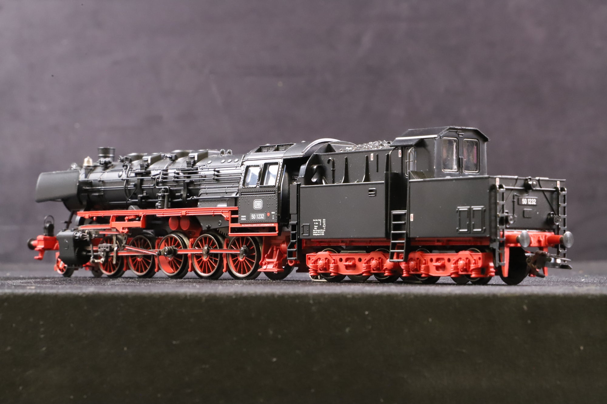 Marklin HO 37843 Dampflokomotive BR 50 DB, Ep.III, MFX Sound, Untested