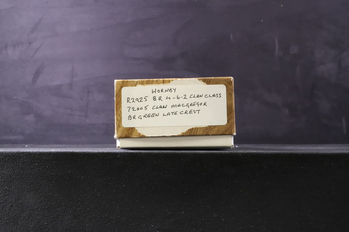Hornby OO R2925 Clan Class BR Green &#39;72005&#39; &#39;Clan MacGregor&#39;