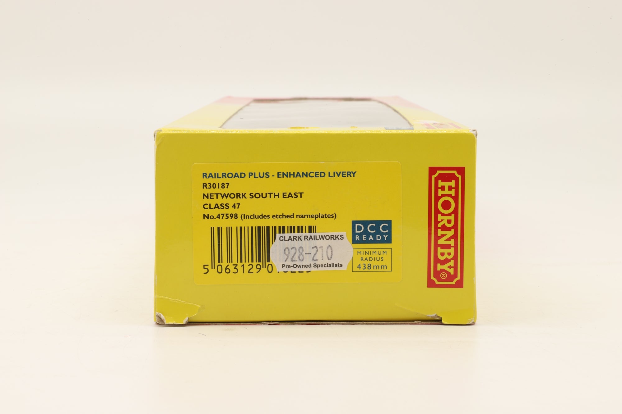 Hornby Railroad OO R30187 Class 47 '47598' Network Southeast