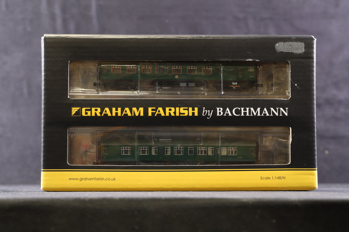 Graham Farish N 372-675 4CEP 4-Car EMU 7105 SR Multiple Unit Green