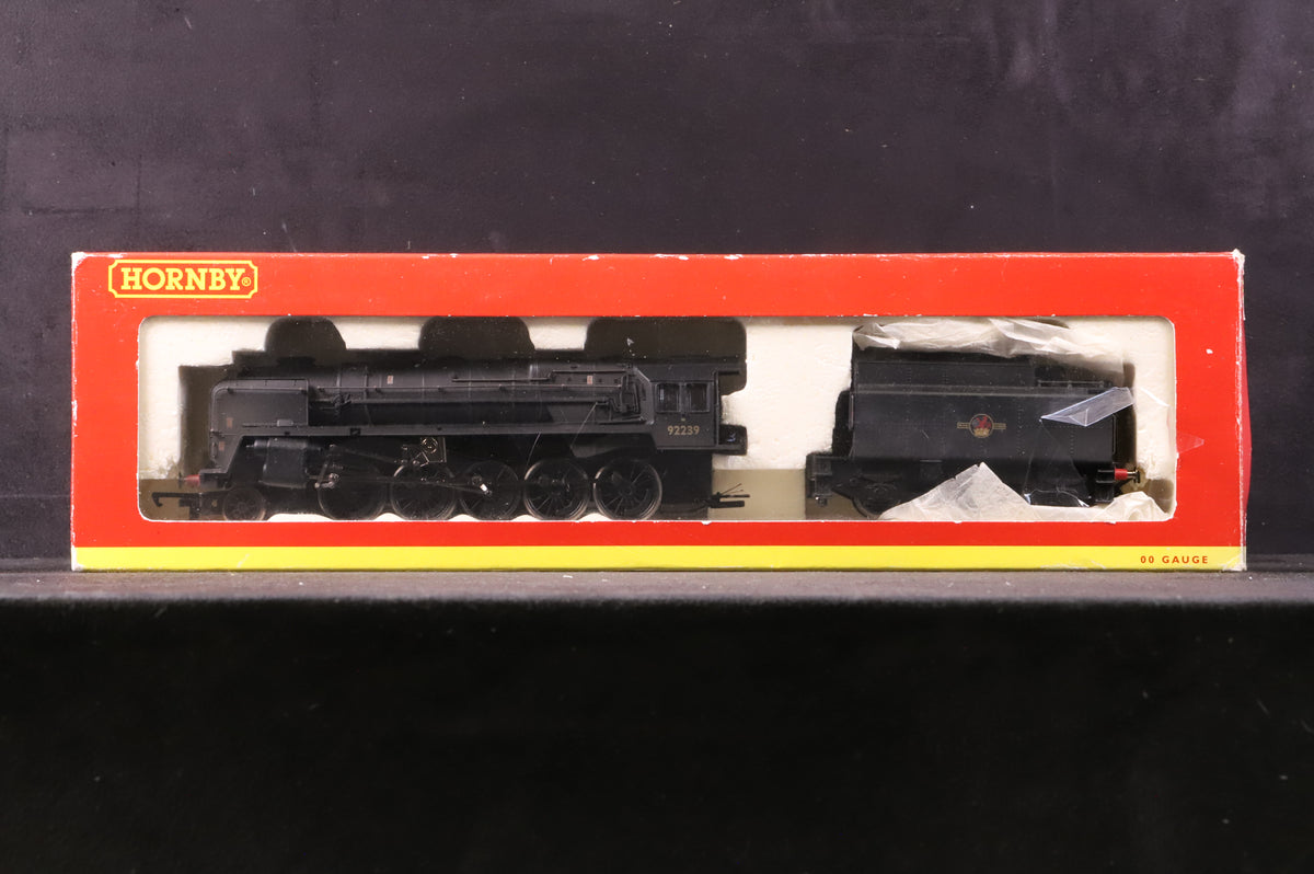 Hornby OO R2248 Class 9F &#39;92239&#39; BR Black Late Crest Weathered
