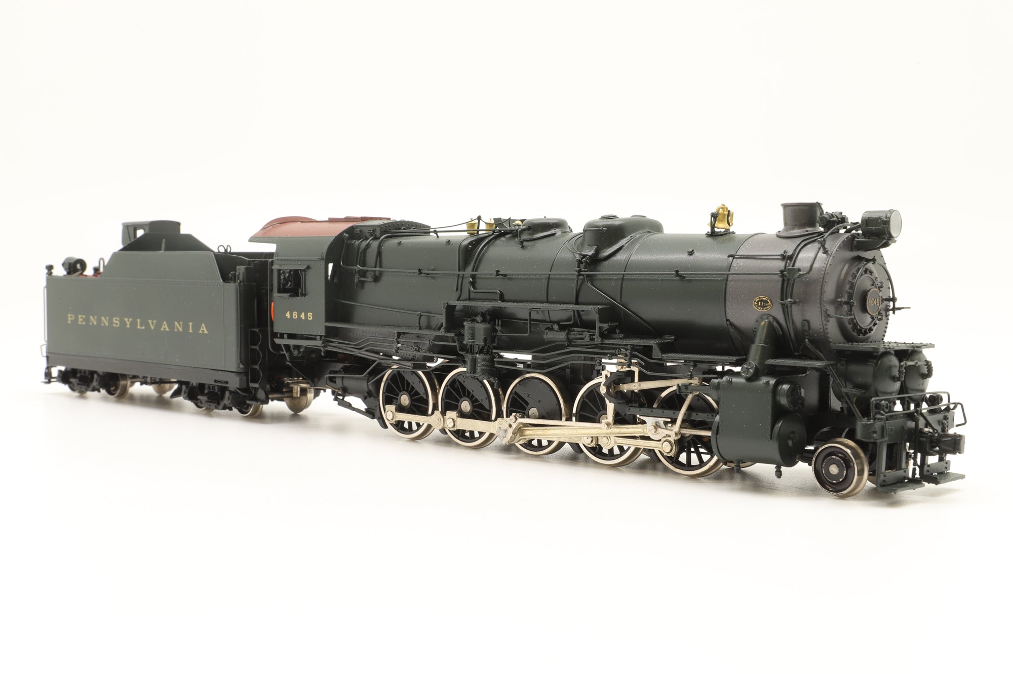 Railworks Ltd P.R.R I-1s 2-10-0 L-2470P '4645', Factory Painted Brass & DCC Sound