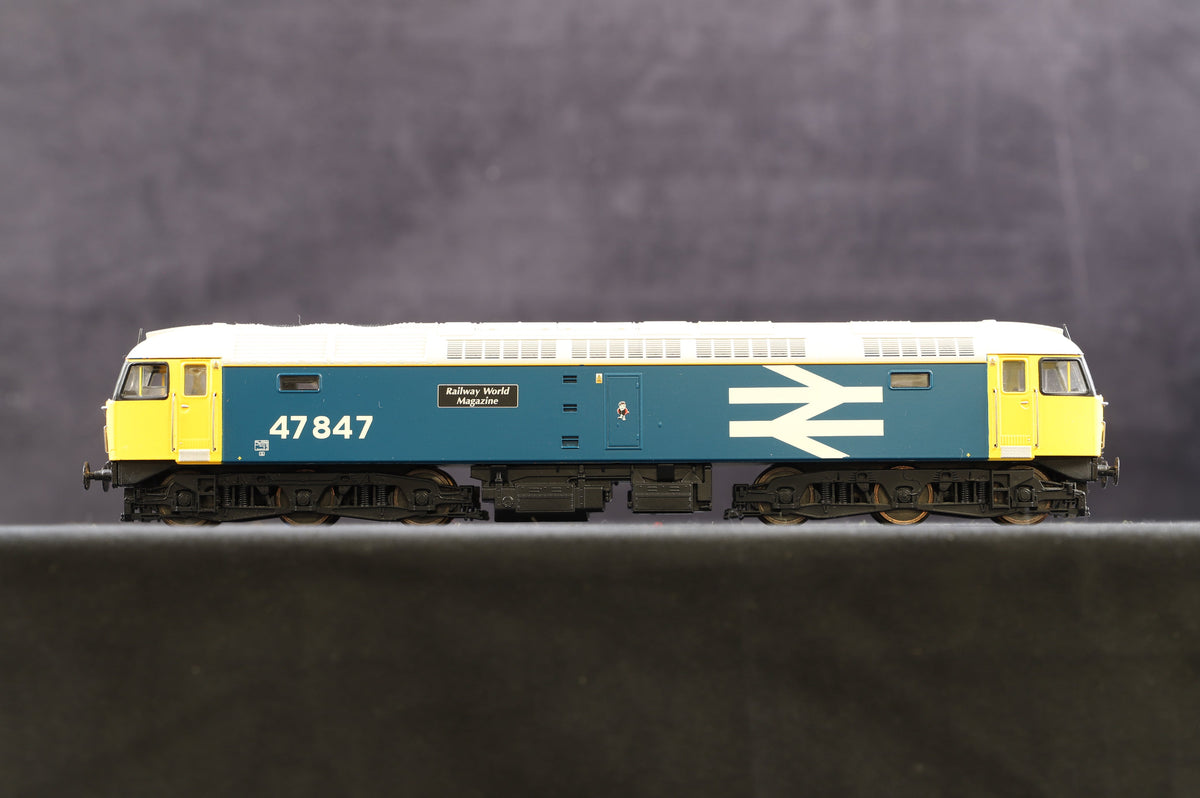 Heljan OO 4668 Class 47 &#39;47847&#39; BR Heritage Blue w/Large Logo