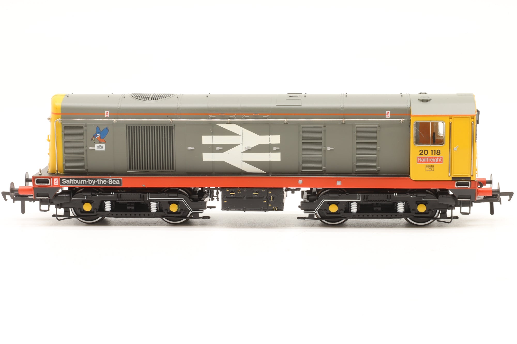 Bachmann OO 32-045 Class 20 '20118' 'Saltburn By The Sea' BR Railfreight Red Stripe DCC Fitted