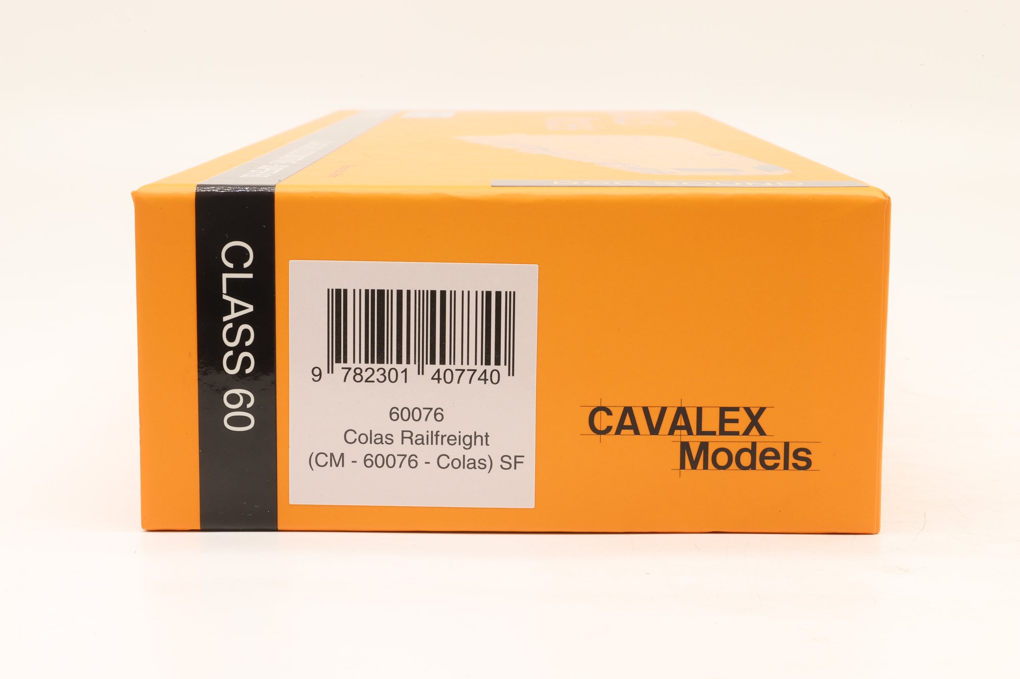 Cavalex OO CM60076COLASSF Class 60 60076 in Colas Livery – DCC Sound & Weathered