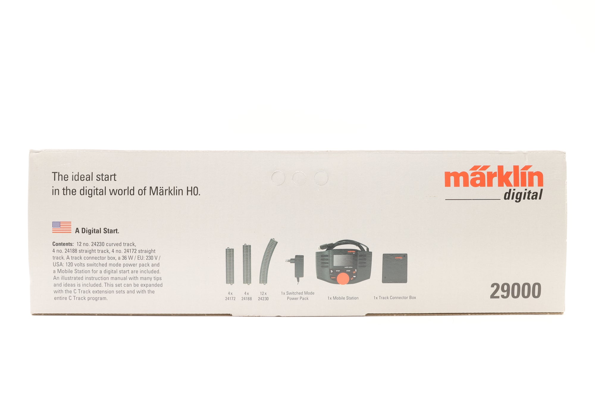 Marklin HO 29000 Mobile Station and Tracks Digital