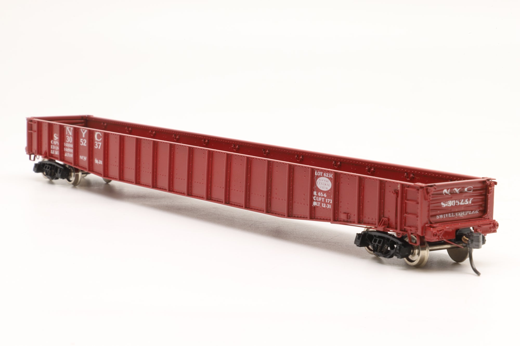 Iron Horse/Woosung HO Brass 16034-1 65-Foot Mill Gondola in NYC Livery