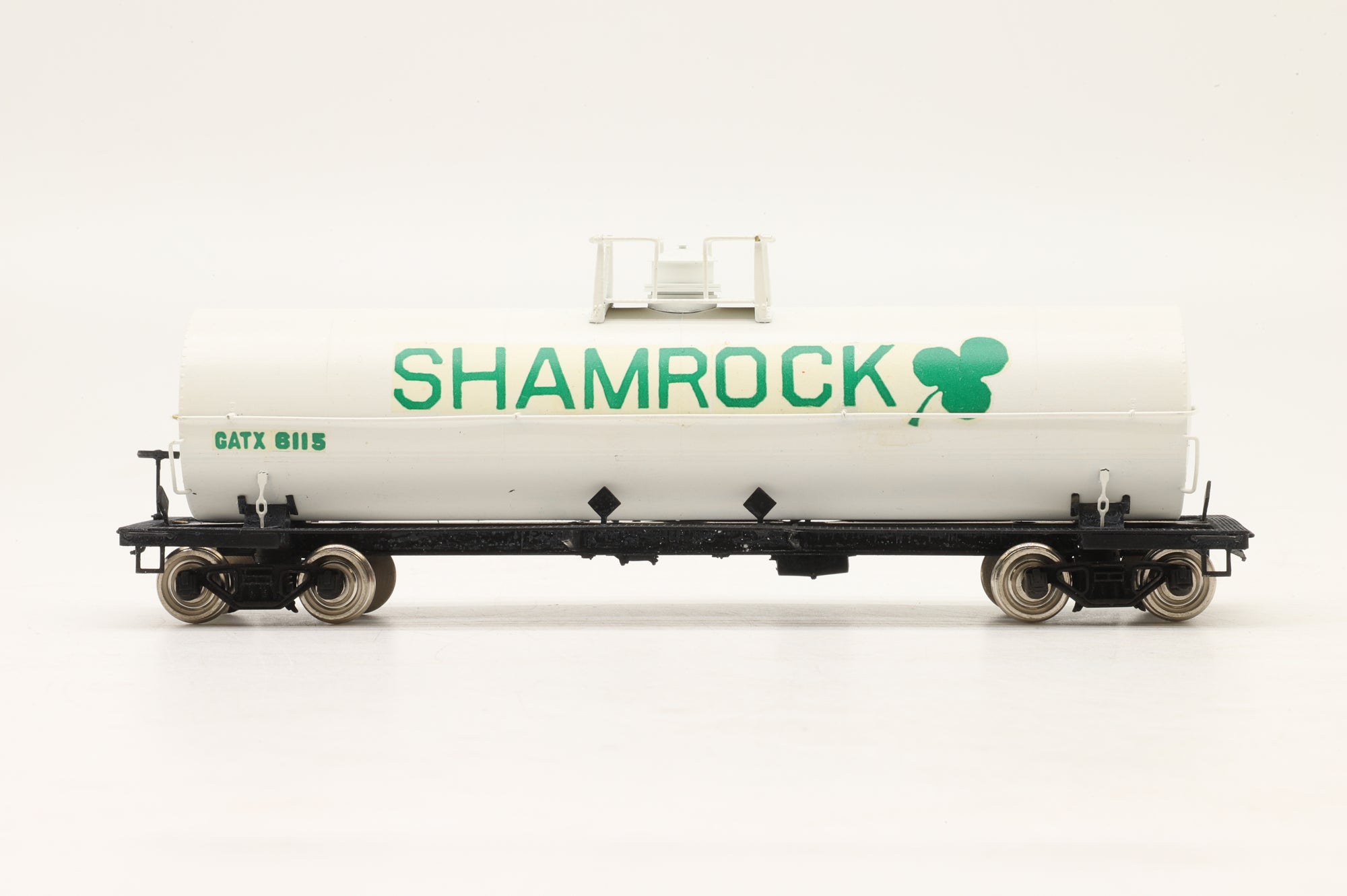 Iron Horse HO Brass 15652-4 12,000 Gallon Tank Car in 'Shamrock' White
