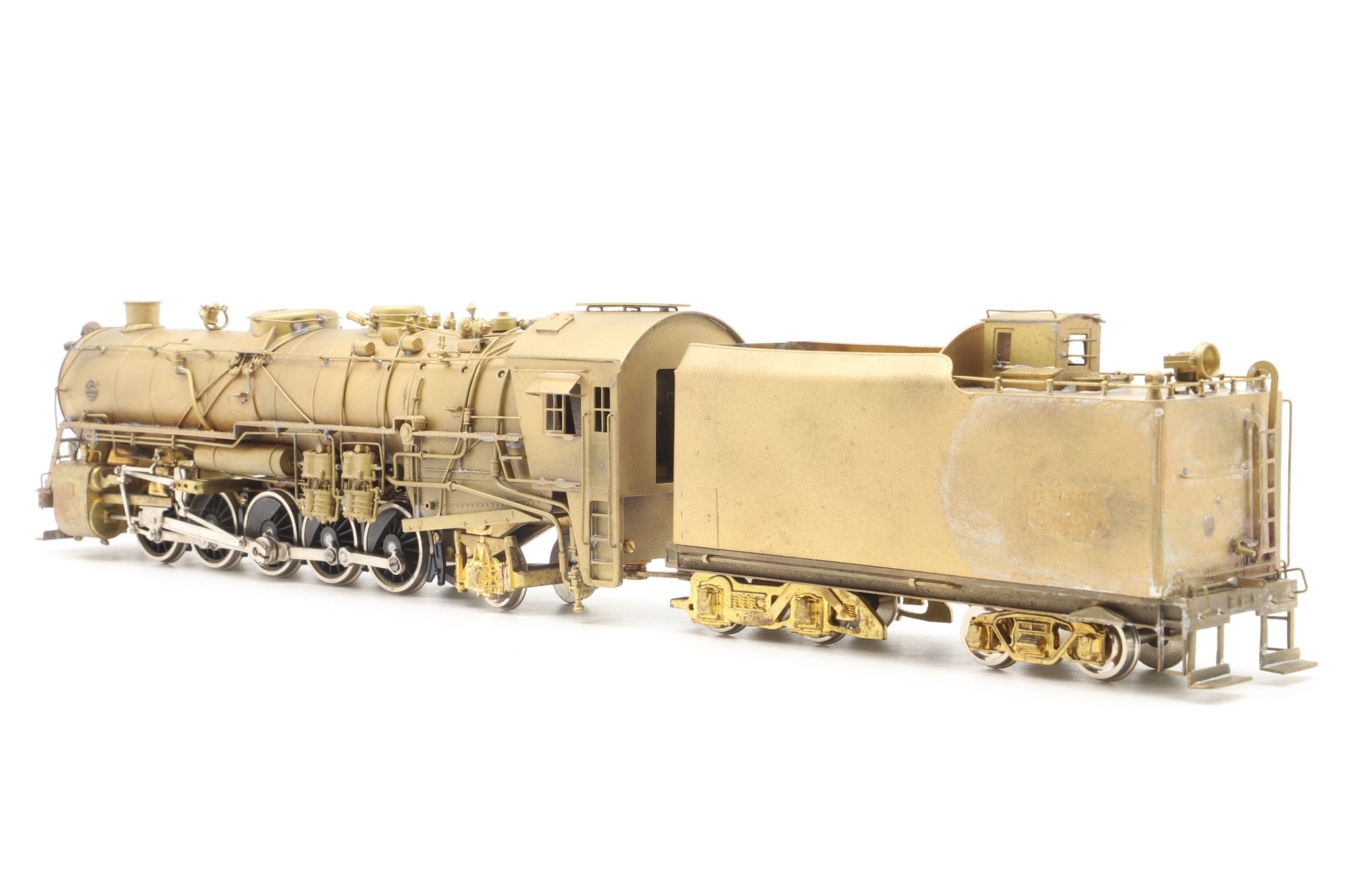 Scale Models HO Brass 0-10-2 D.M&I.R Steam Locomotive Unpainted