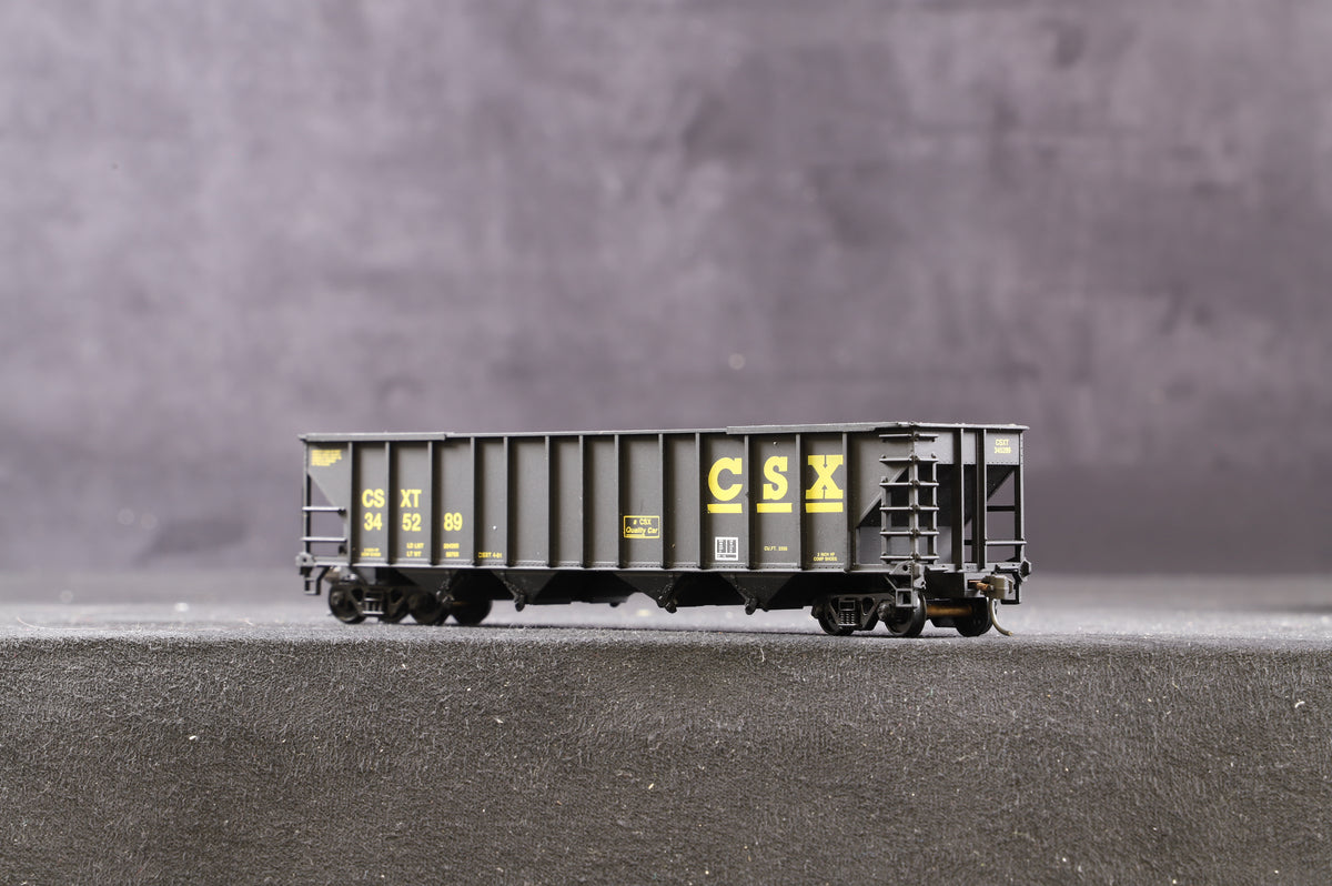 Walthers HO 932-4936 1OO Ton Quad Hopper 6 Pack CSXT Wagons