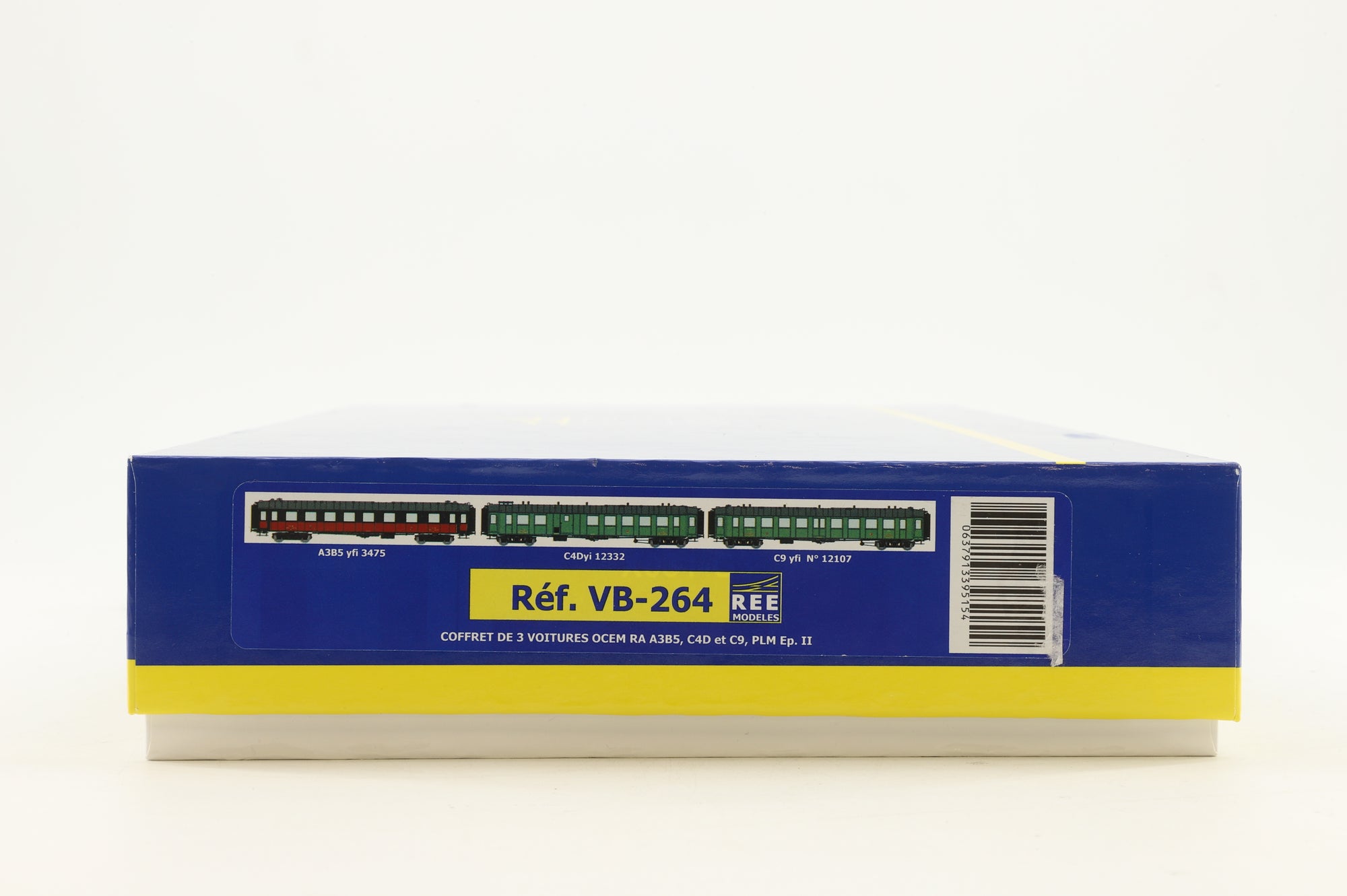 REE Models HO VB-264 Set of 3 PLM Coaches