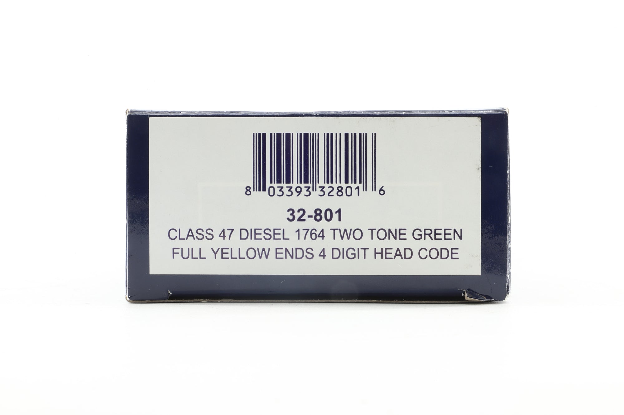 Bachmann OO 32-801 Class 47 1764 Two Tone Green Full Yellow Ends 4 Digit Head Code