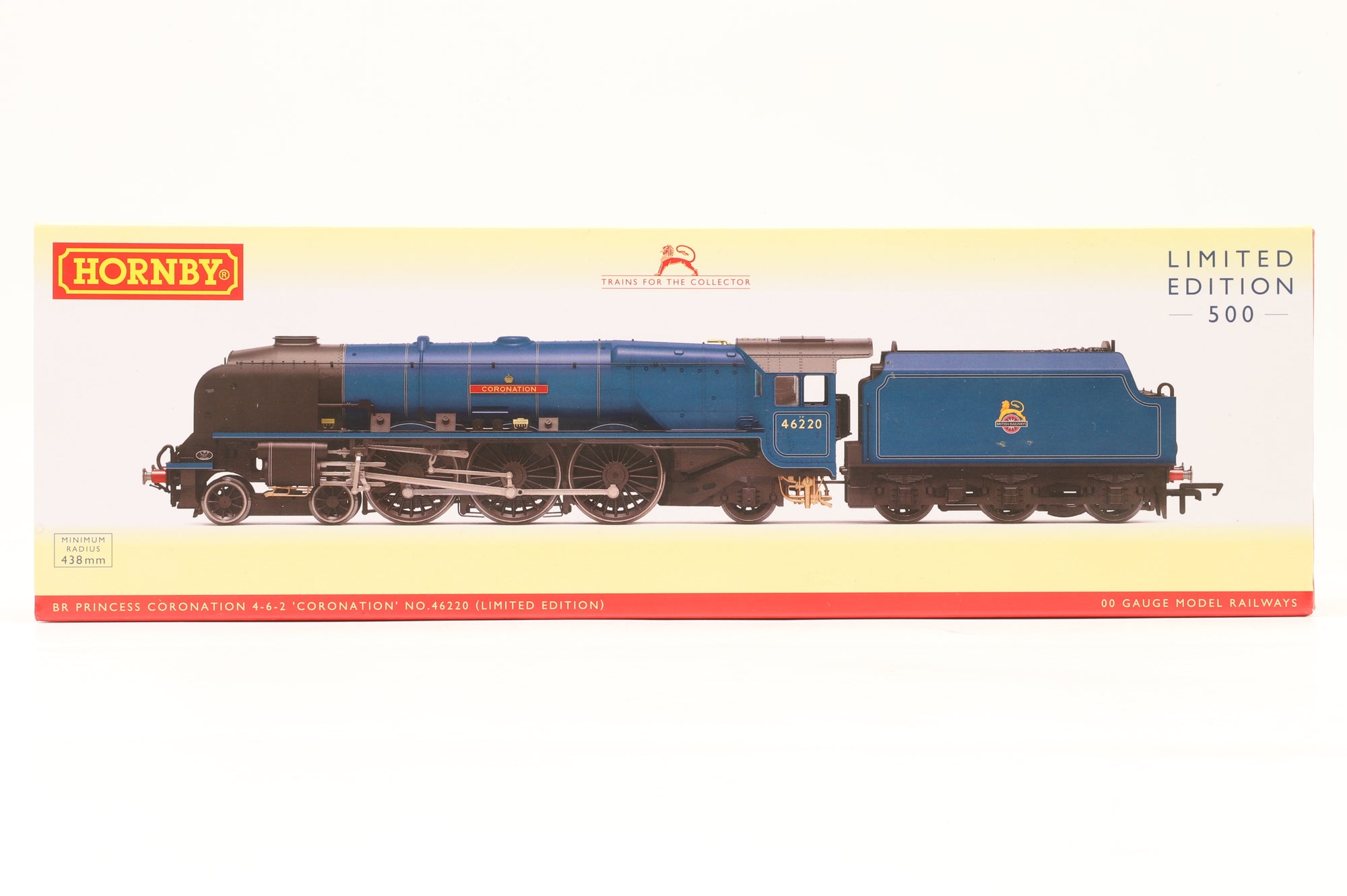 Hornby OO R30283 Princess Coronation Class '46220' 'Coronation' BR Blue E/C Ltd Ed 139/ 500