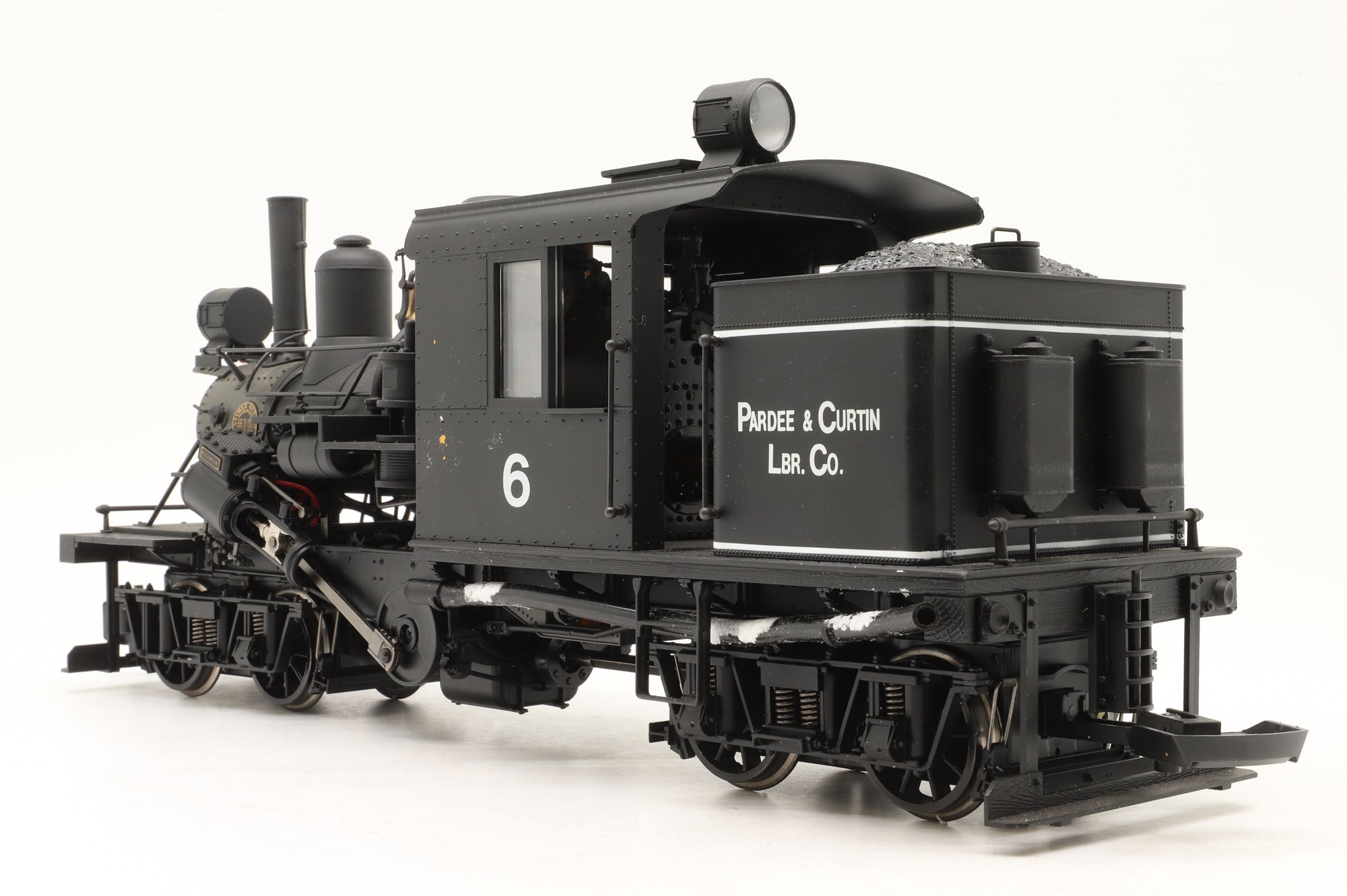 Spectrum G Scale Narrow Gauge 81180 25T Class B Climax (Pardee & Curtin Lumber Co. #6)