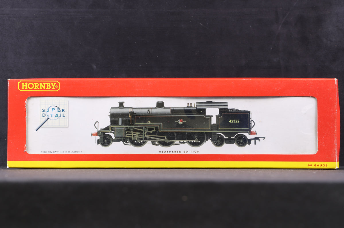 Hornby OO R2287 Fowler 2-6-4T Class 4P &#39;42322&#39; BR L/C Weathered