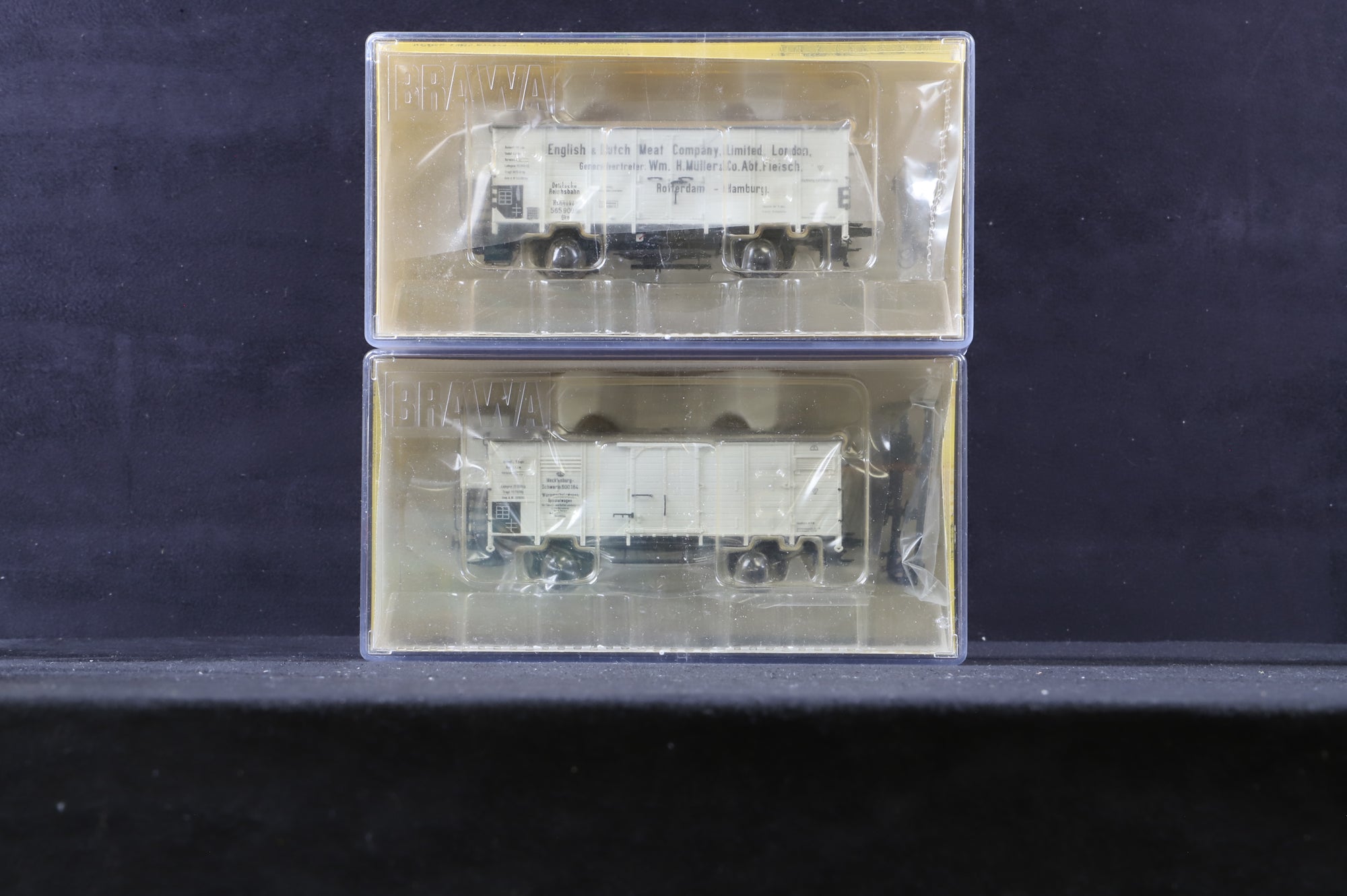 Brawa HO Rake of 5 Mixed Freight Wagons, Inc. 48237, 265, 267, 283 & 654