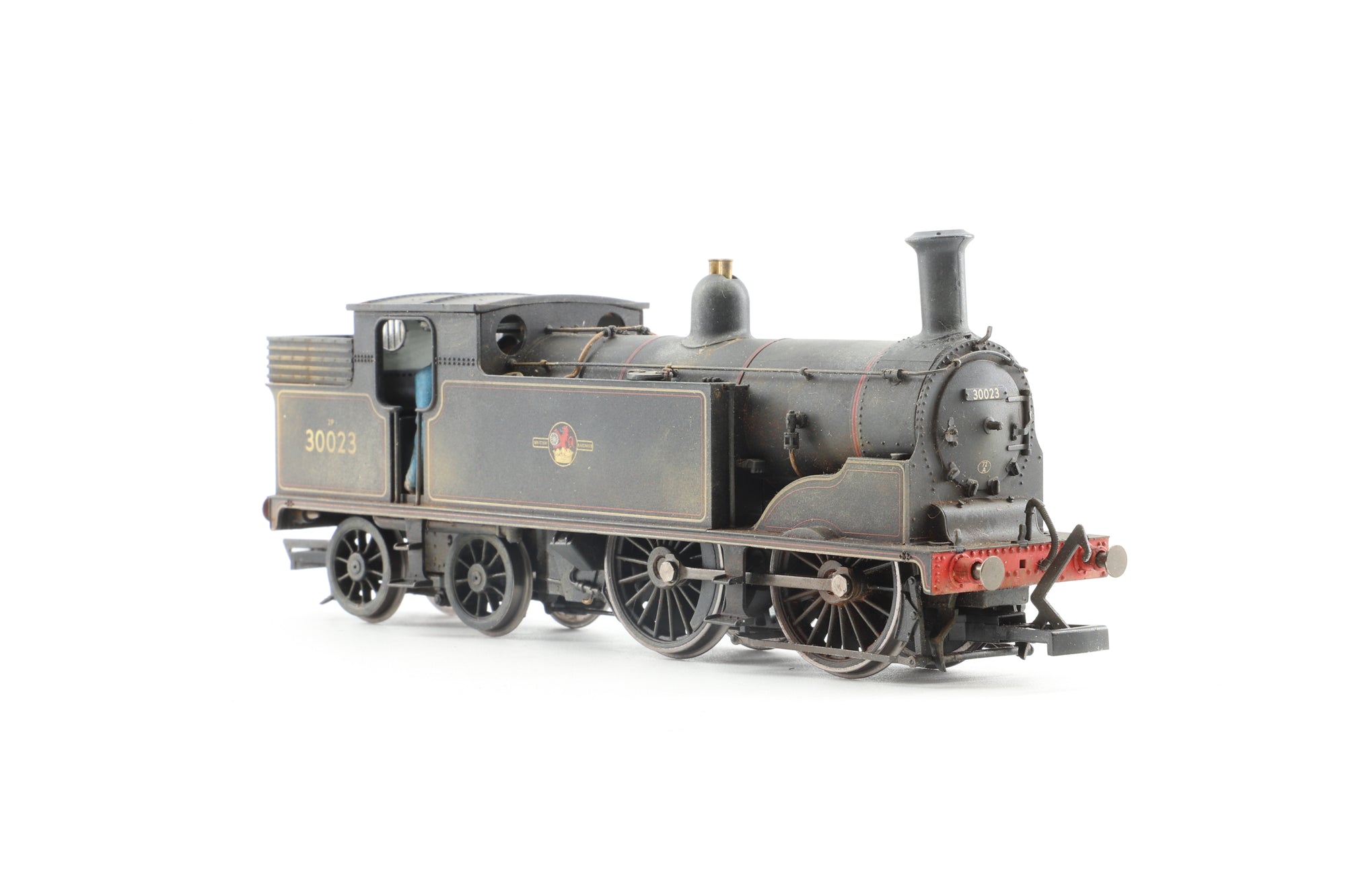 Hornby OO R2626X Class M7 '30023' BR Lined Black L/C Weathered DCC Sound