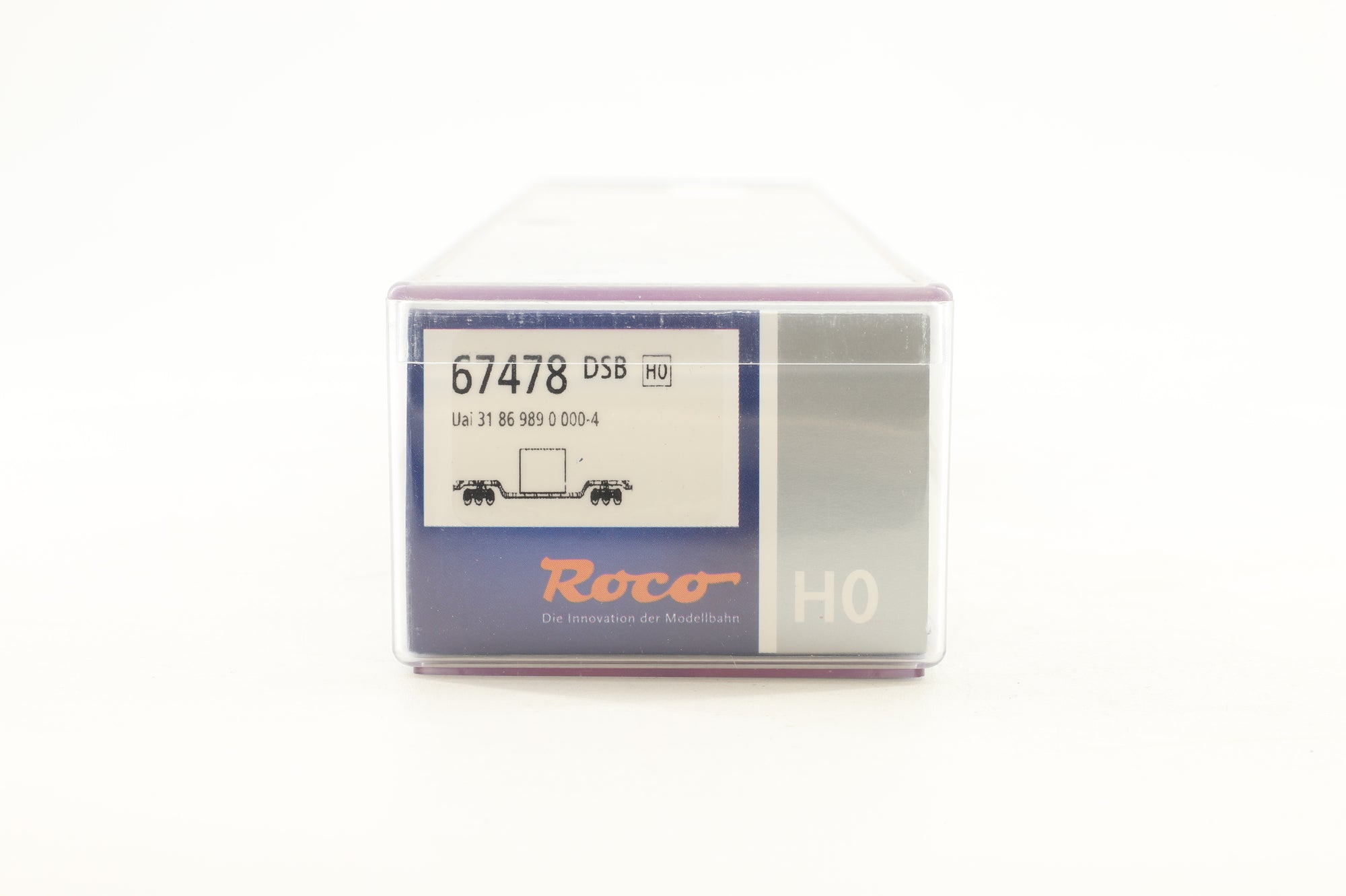 Roco HO 67478 DSB Low Loader Wagon