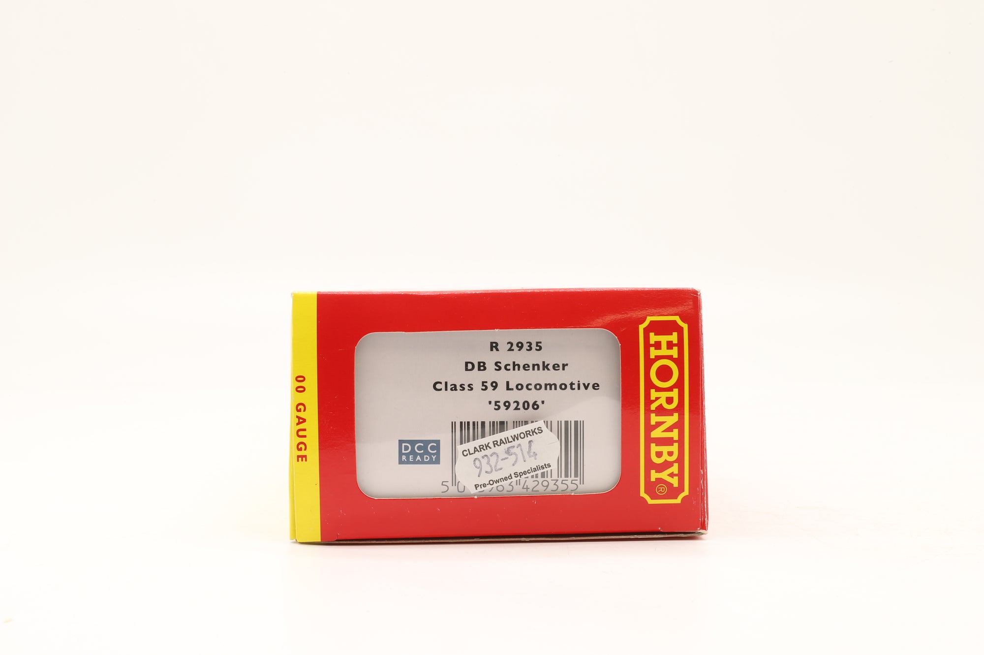 Hornby OO R2935 Class 59 59206 in DB Schenker Red