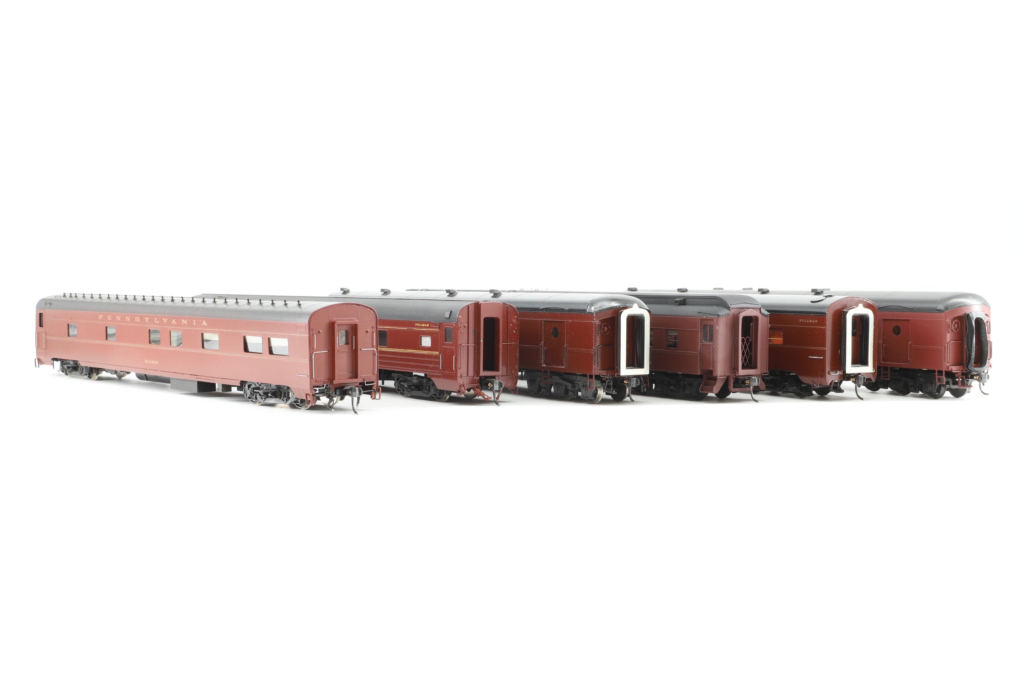 Railway Rake Types Oriental Limited HO Brass Rake Of 10 Heavy Weight Broadway Pullman Car ...
