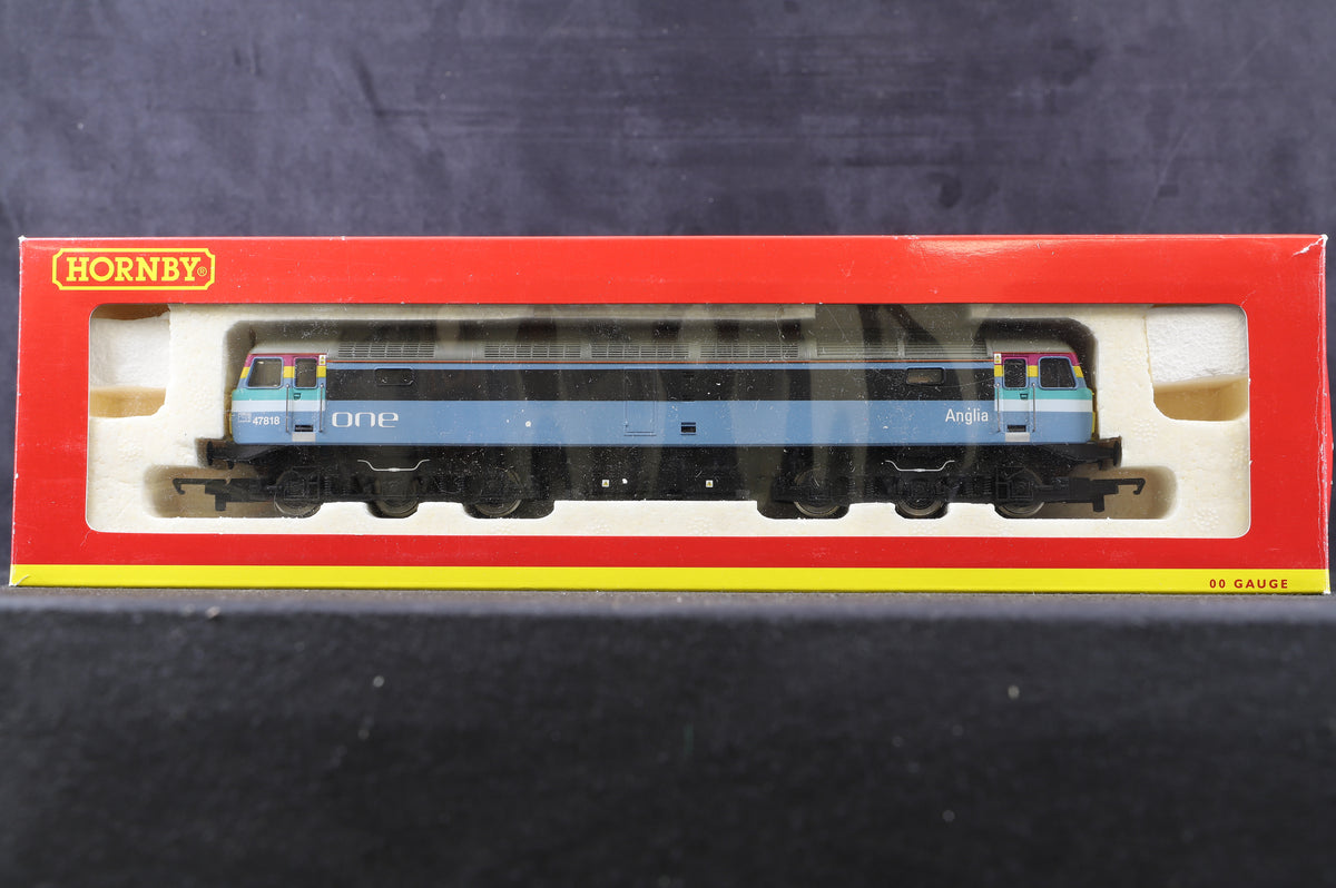 Hornby OO R2480 Class 47 One &#39;47818&#39; Co-Co Diesel Electric