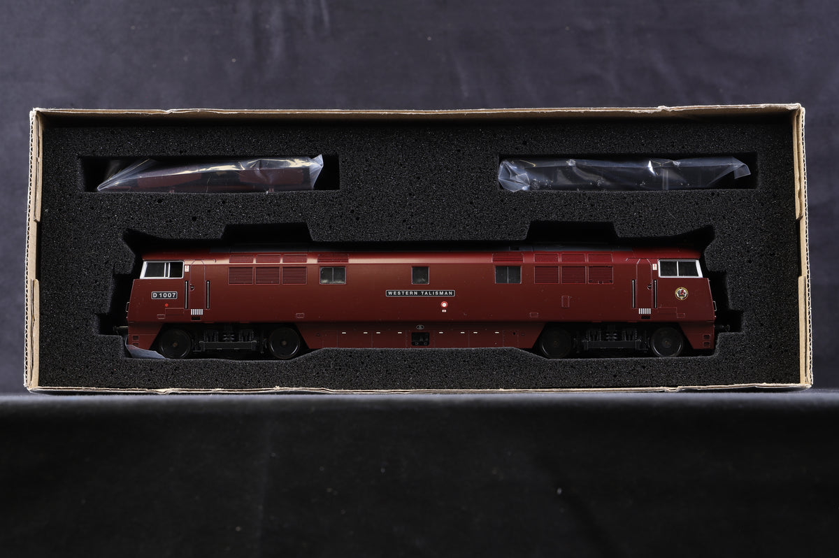 Heljan OO 5200 Class 52 &#39;D1007&#39; &#39;Western Talisman&#39; Maroon