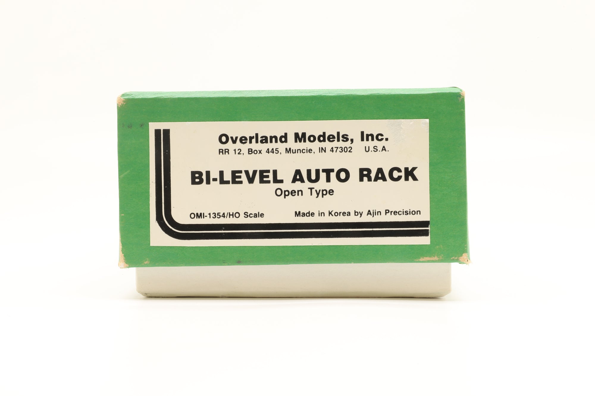 Overland Models Inc. HO Brass OMI-1354 Bi-Level Auto Rack Open Type Unpainted