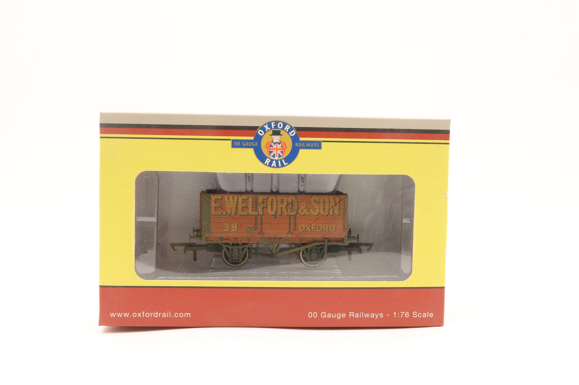 Oxford Rail OO & Plank Wagons Fear Bros, Leamington & Welford, Weathered